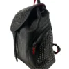 Christian Louboutin/Backpack/Leather/BLK/BLK CALFSKIN SPIKE BACPACK