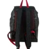 Christian Louboutin/Backpack/Leather/BLK/BLK CALFSKIN SPIKE BACPACK
