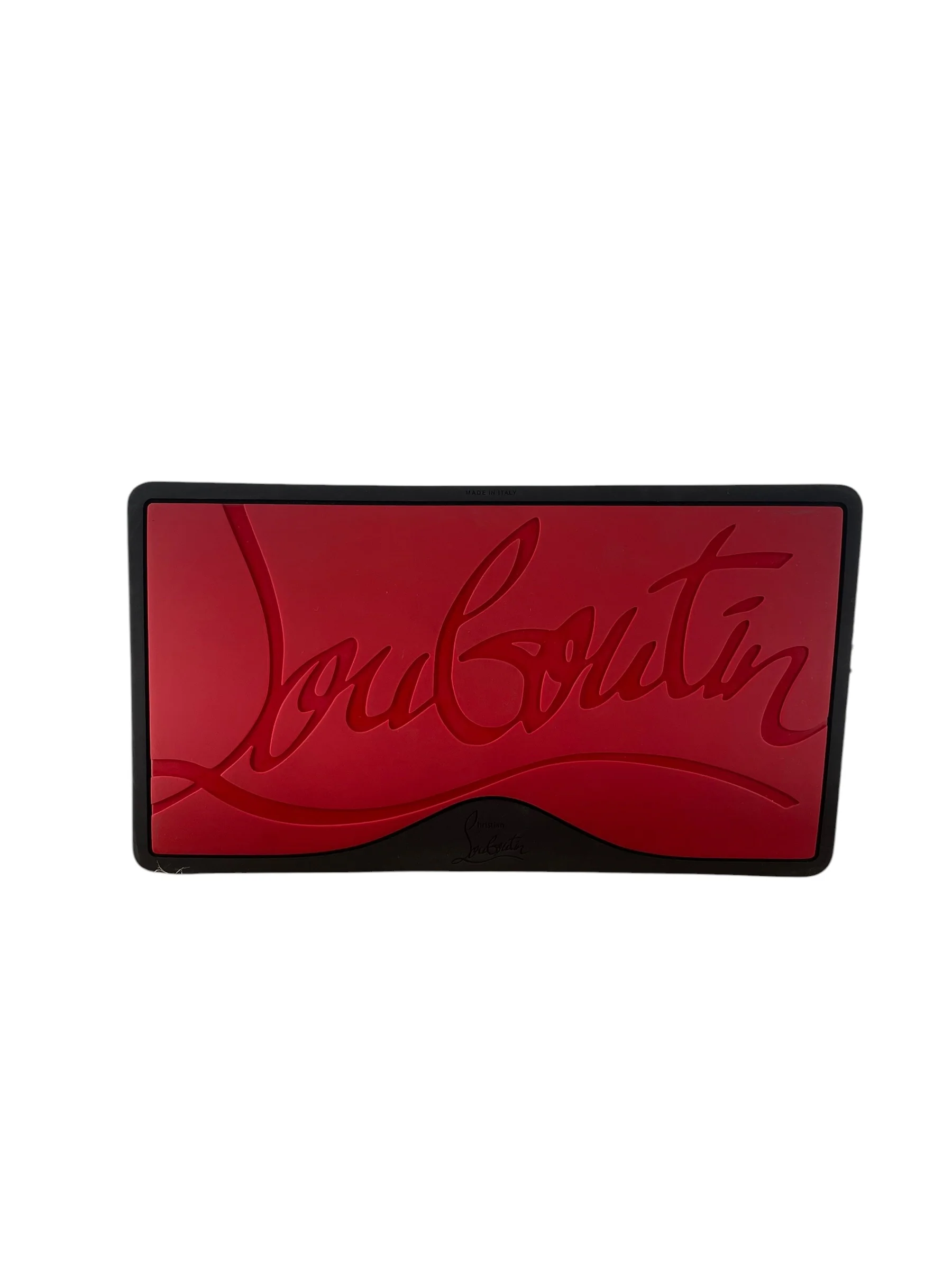 Christian Louboutin/Backpack/Leather/BLK/BLK CALFSKIN SPIKE BACPACK