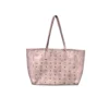 MCM/Tote Bag/Monogram/Leather/PNK/