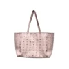 MCM/Tote Bag/Monogram/Leather/PNK/