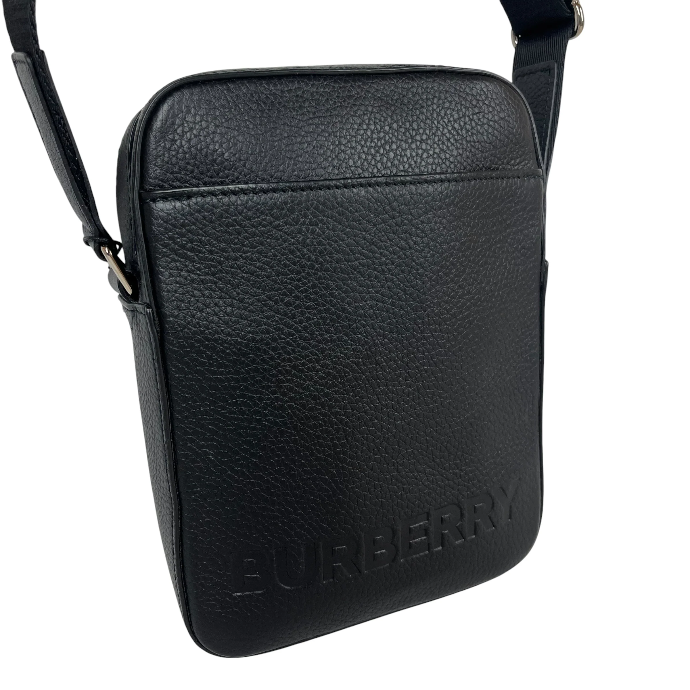 BURBERRY LONDON/Cross Body Bag/Leather/BLK/