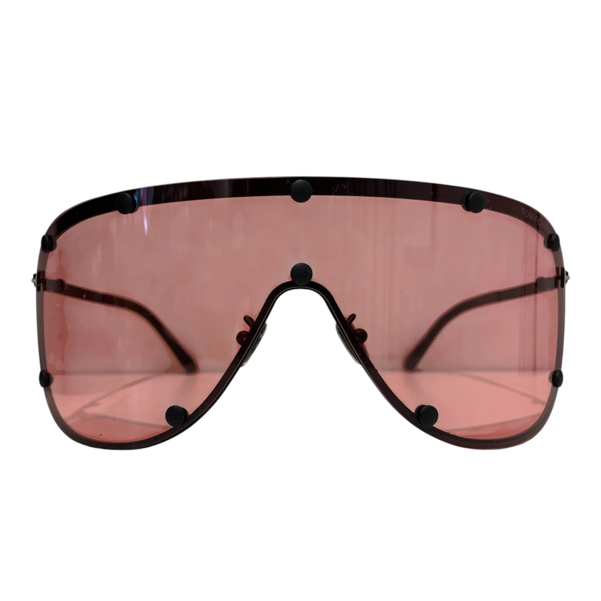 TOM FORD/Sunglasses/Celluloid/RED/KYLER SHIELD SUNGLASSES
