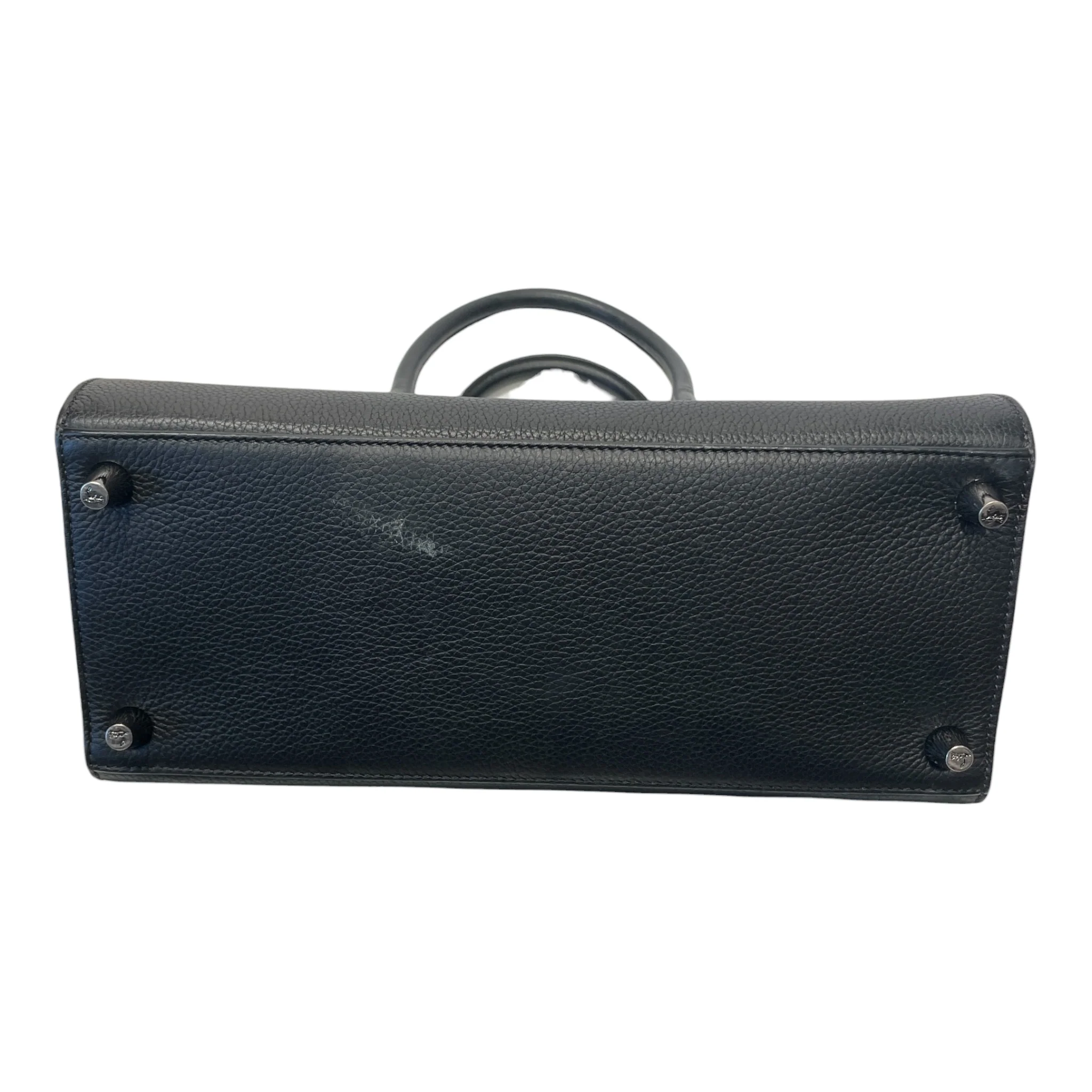 Christian Louboutin/Bag/Leather/BLK/STUDDED PALOMA TOP HANDLE