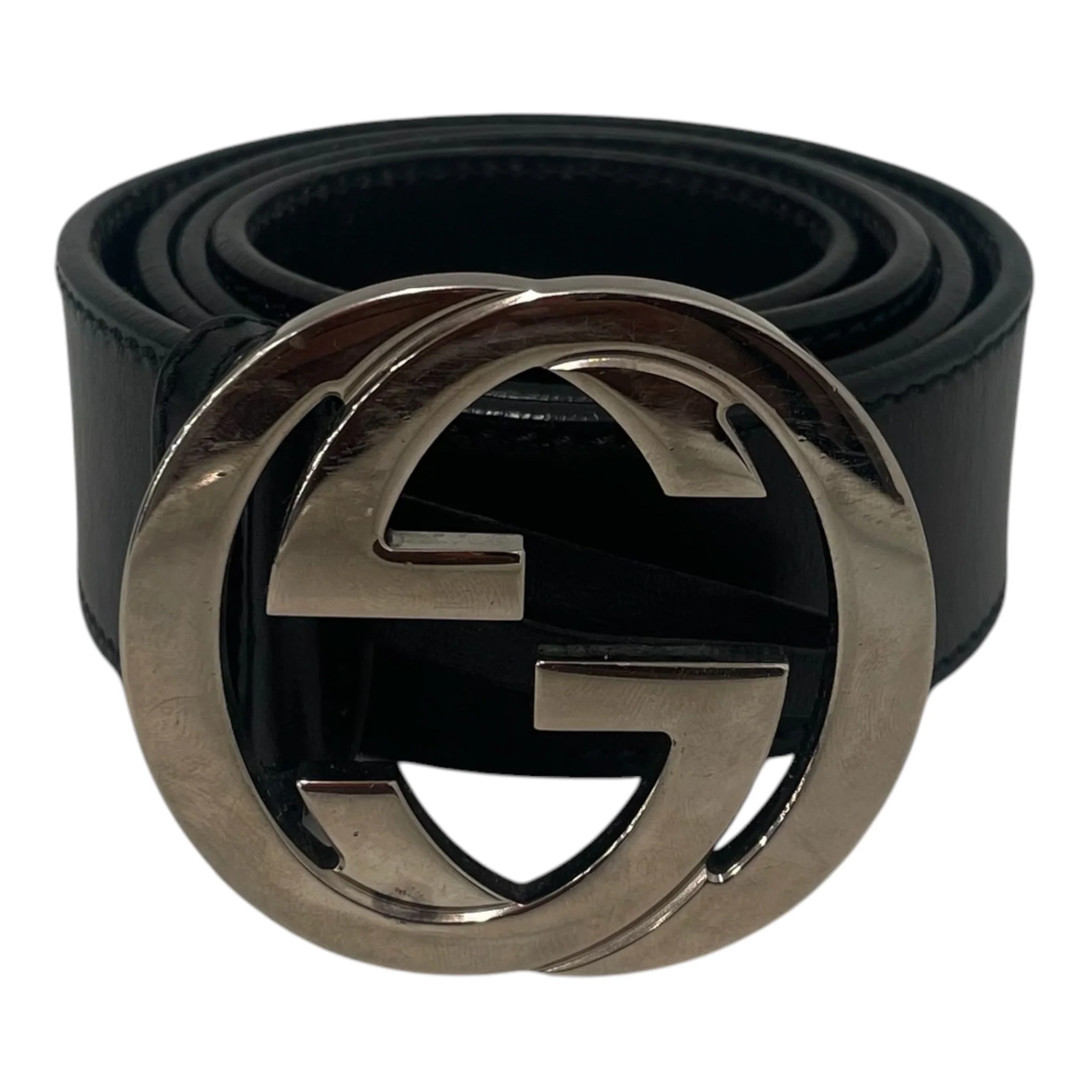 GUCCI/Belt/Leather/BLK/
