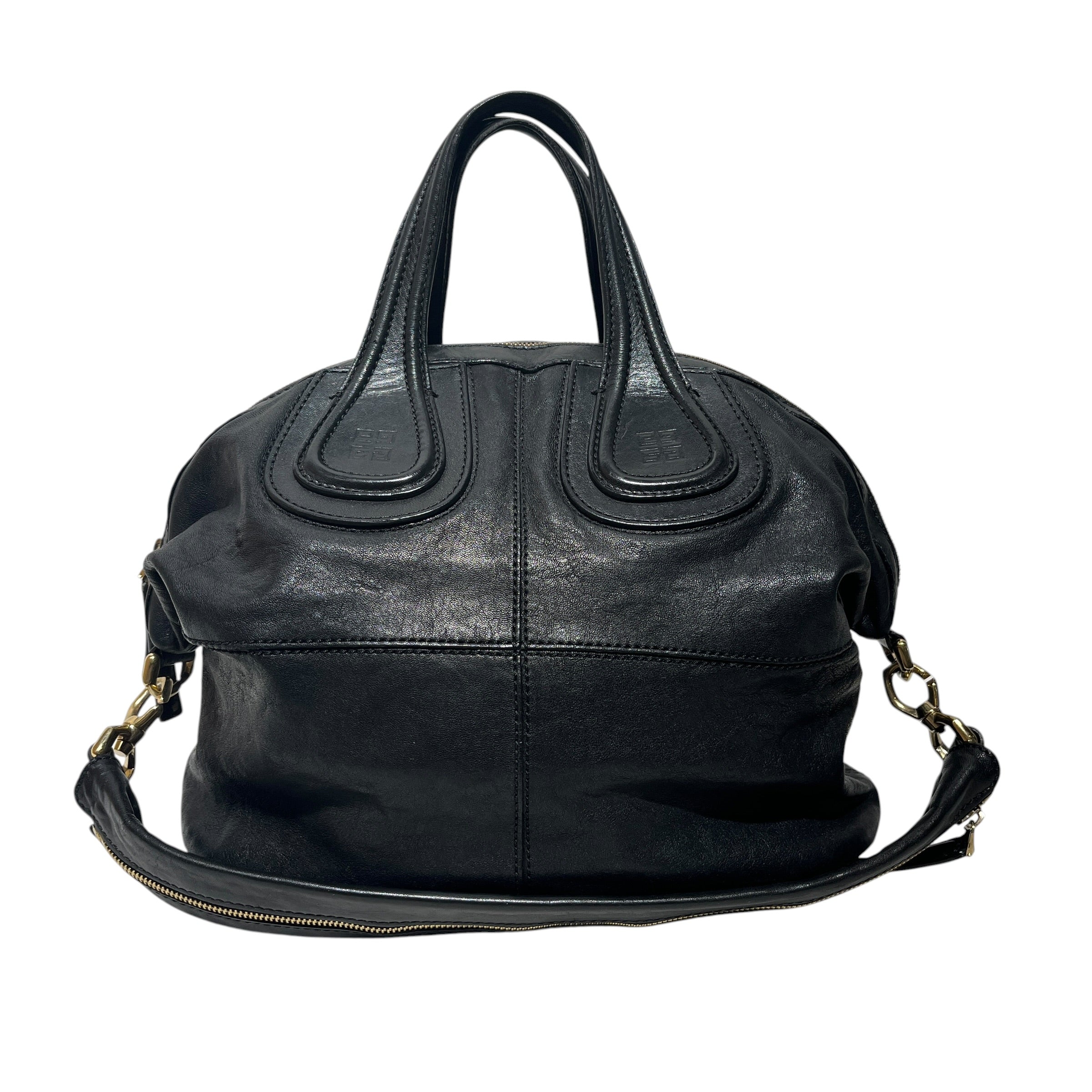 GIVENCHY/Hand Bag/Leather/BLK/Nightingale Handbag