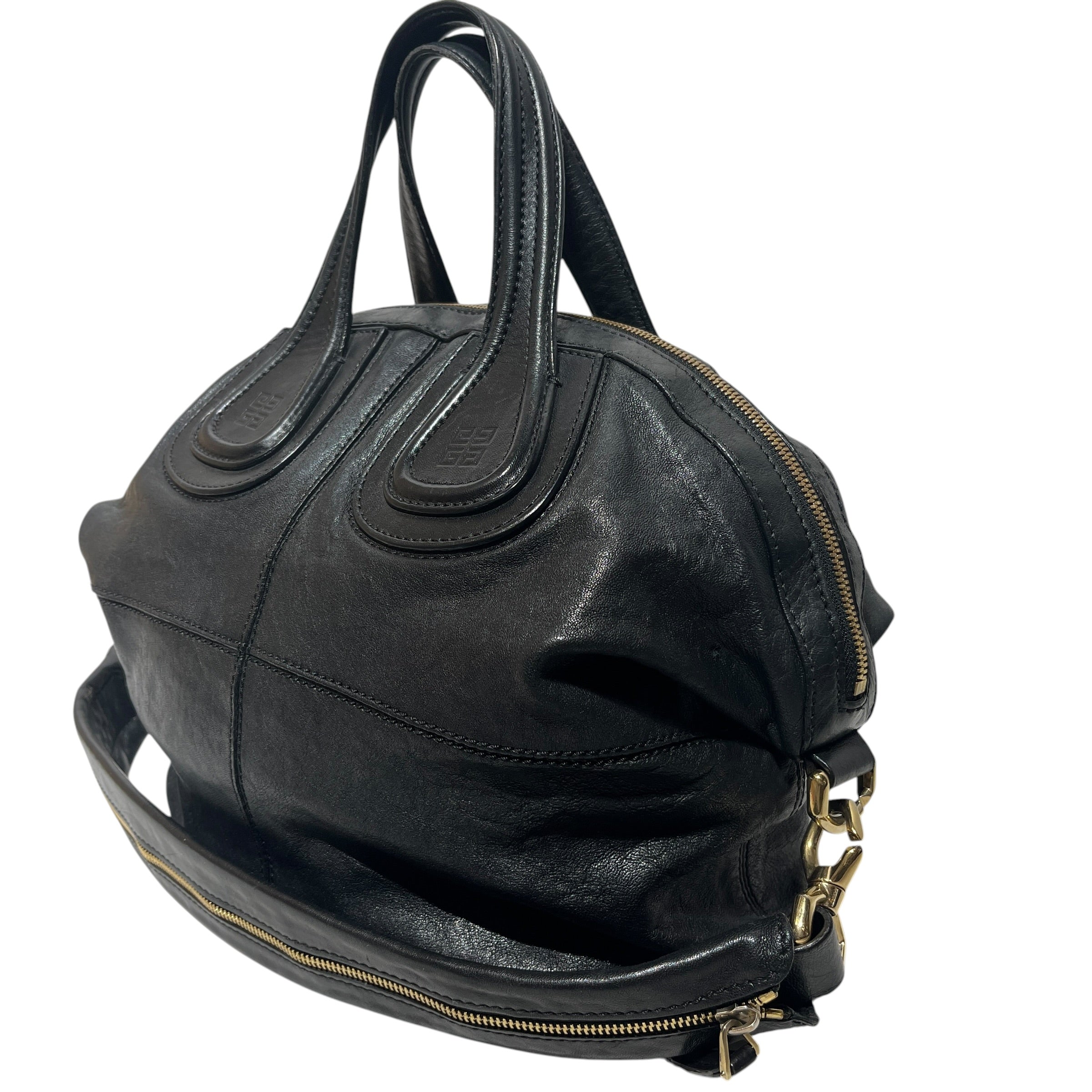 GIVENCHY/Hand Bag/Leather/BLK/Nightingale Handbag