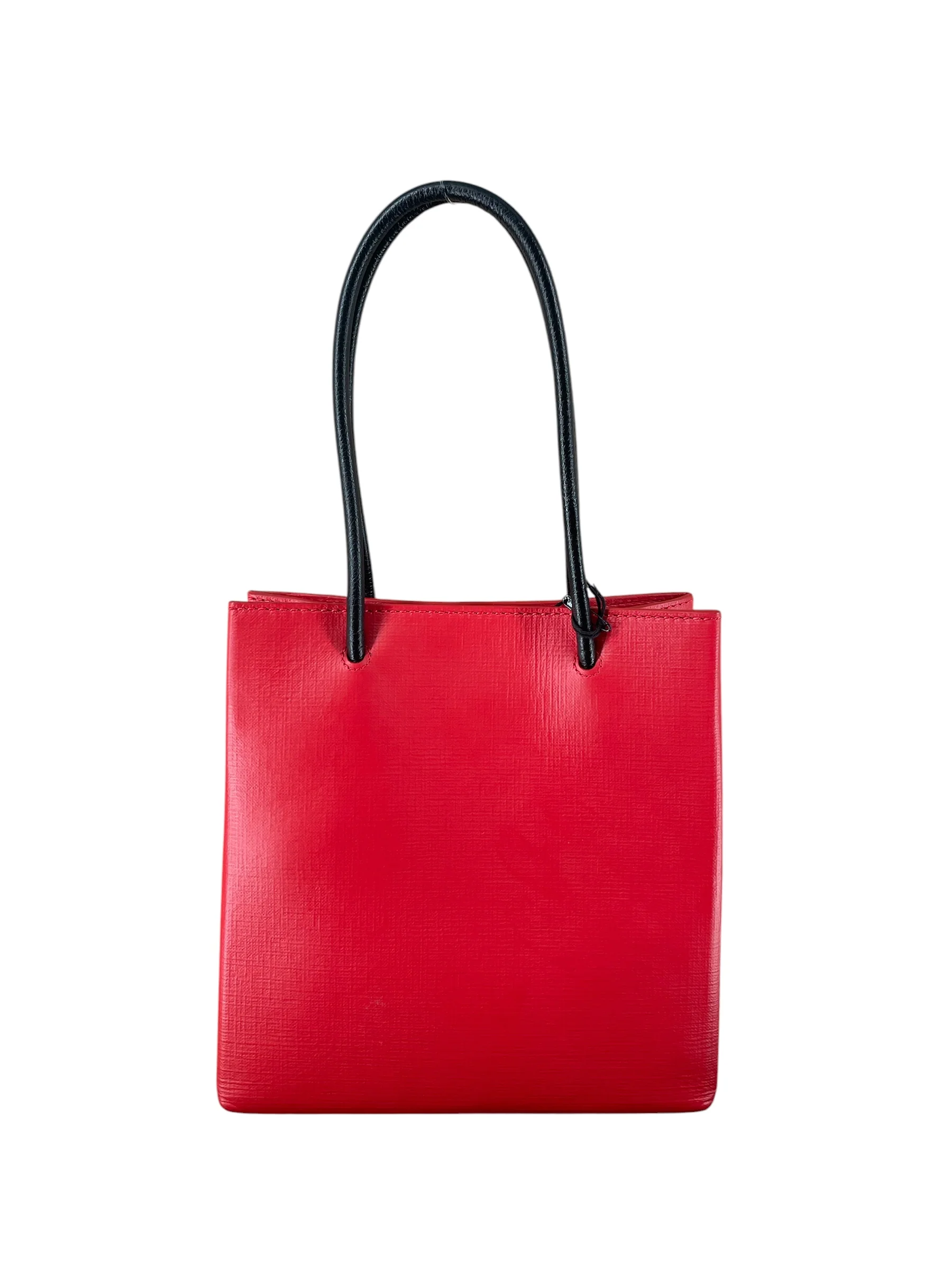BALENCIAGA/Bag/Leather/RED/MINI TOTE SHOPPING BAG