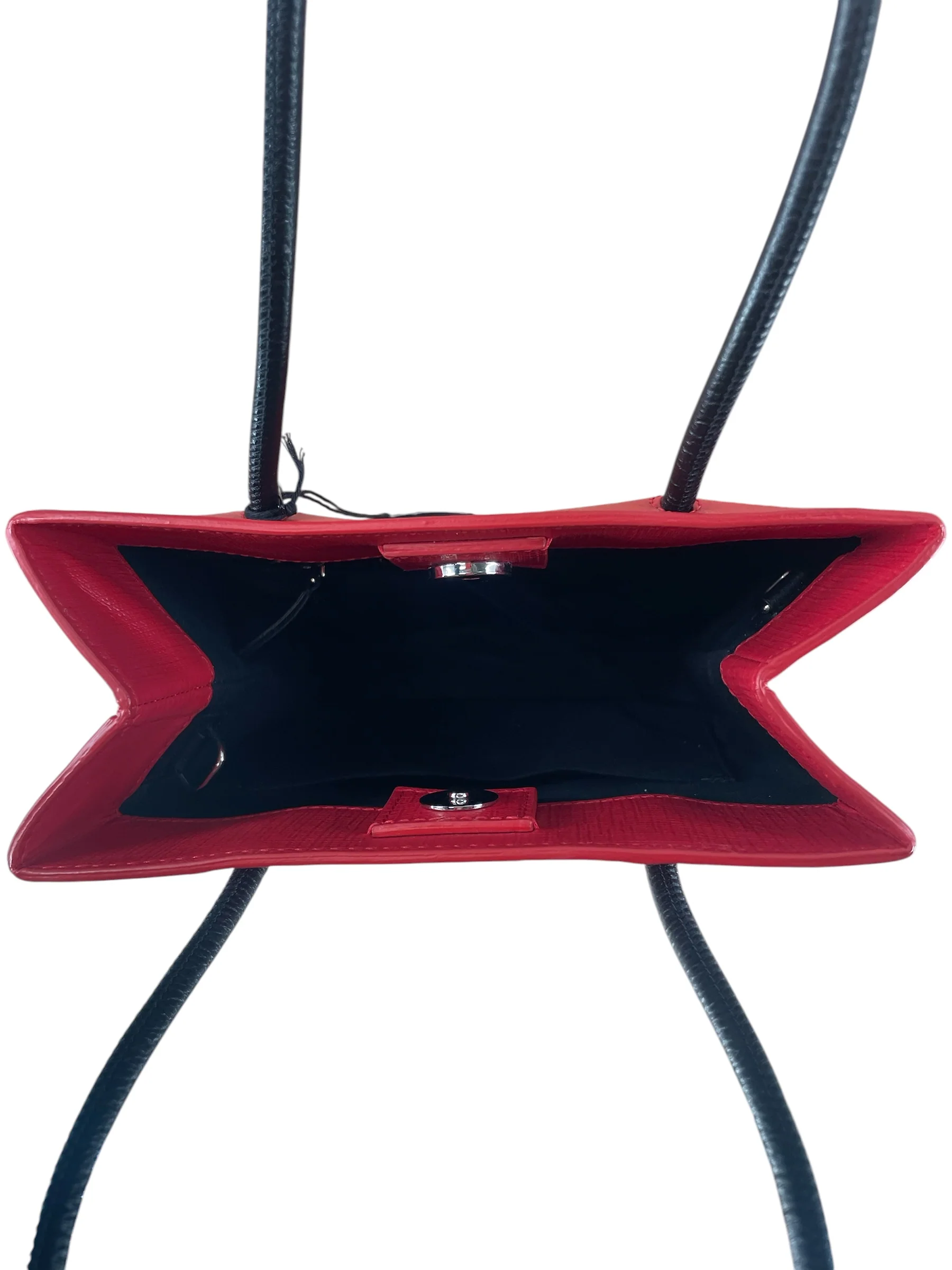 BALENCIAGA/Bag/Leather/RED/MINI TOTE SHOPPING BAG