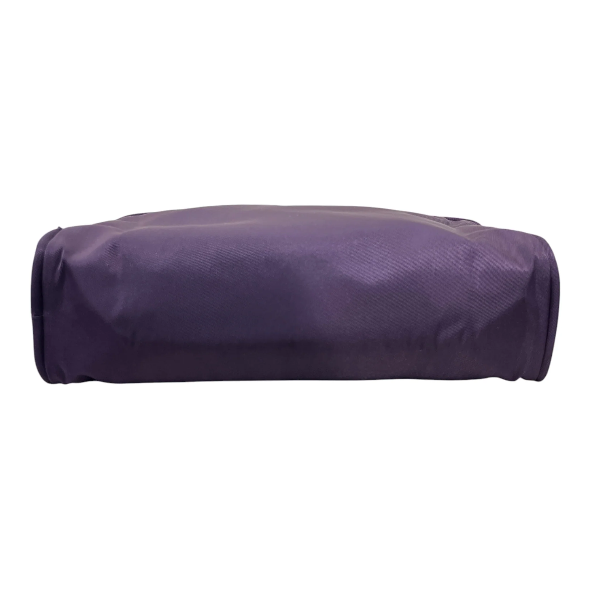 PRADA/Pouch/Nylon/PPL/PURPLE POUCH GOLD HARDWARE