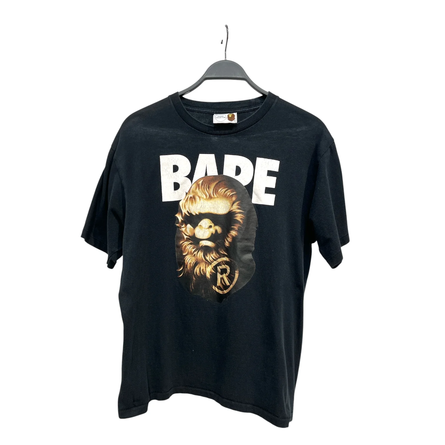 160-a-bathing-ape-t-shirt-l-cotton-blk-graphic-cracked-bape-head-logo-1.webp A BATHING APE/T-Shirt/L/Cotton/BLK/Graphic/CRACKED BAPE HEAD LOGO
