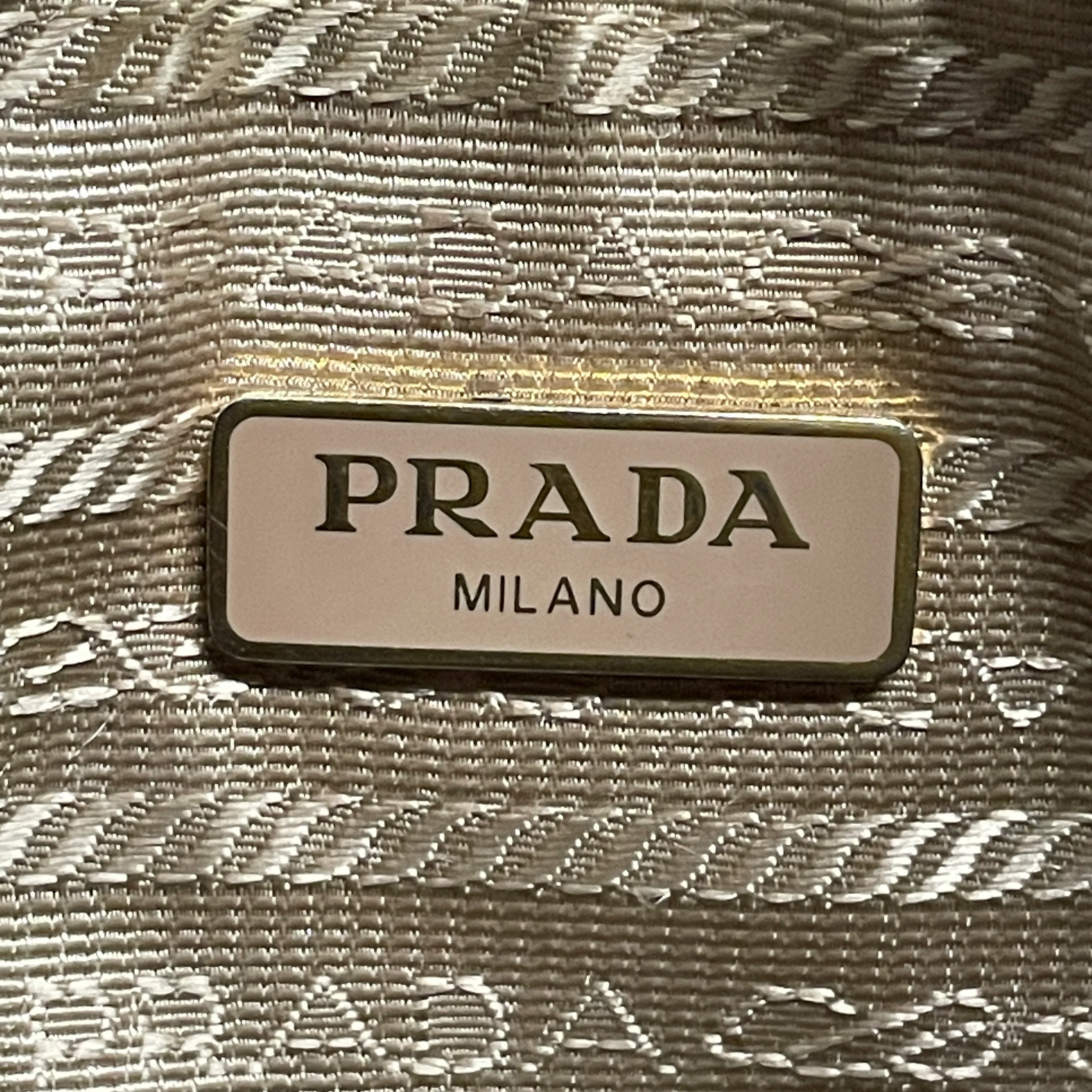 PRADA/Hand Bag/Leather/BEG/6JXHJQW