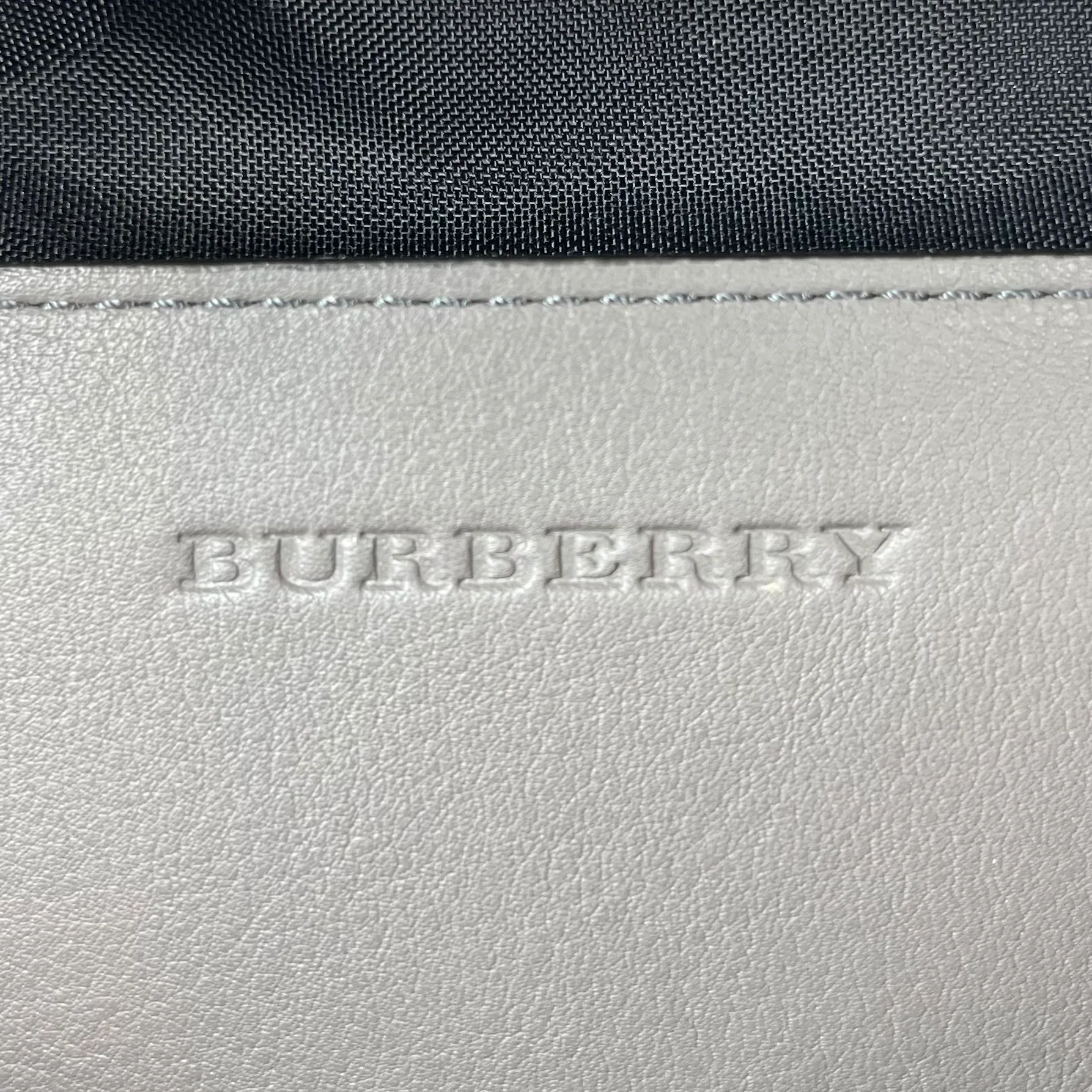 BURBERRY/Fanny Pack/Plaid/BLK/Check Plaid Nylon Waist Bag