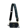 MARC JACOBS/Cross Body Bag/Leather/NVY/SNAPSHOT W GOLD LOGO