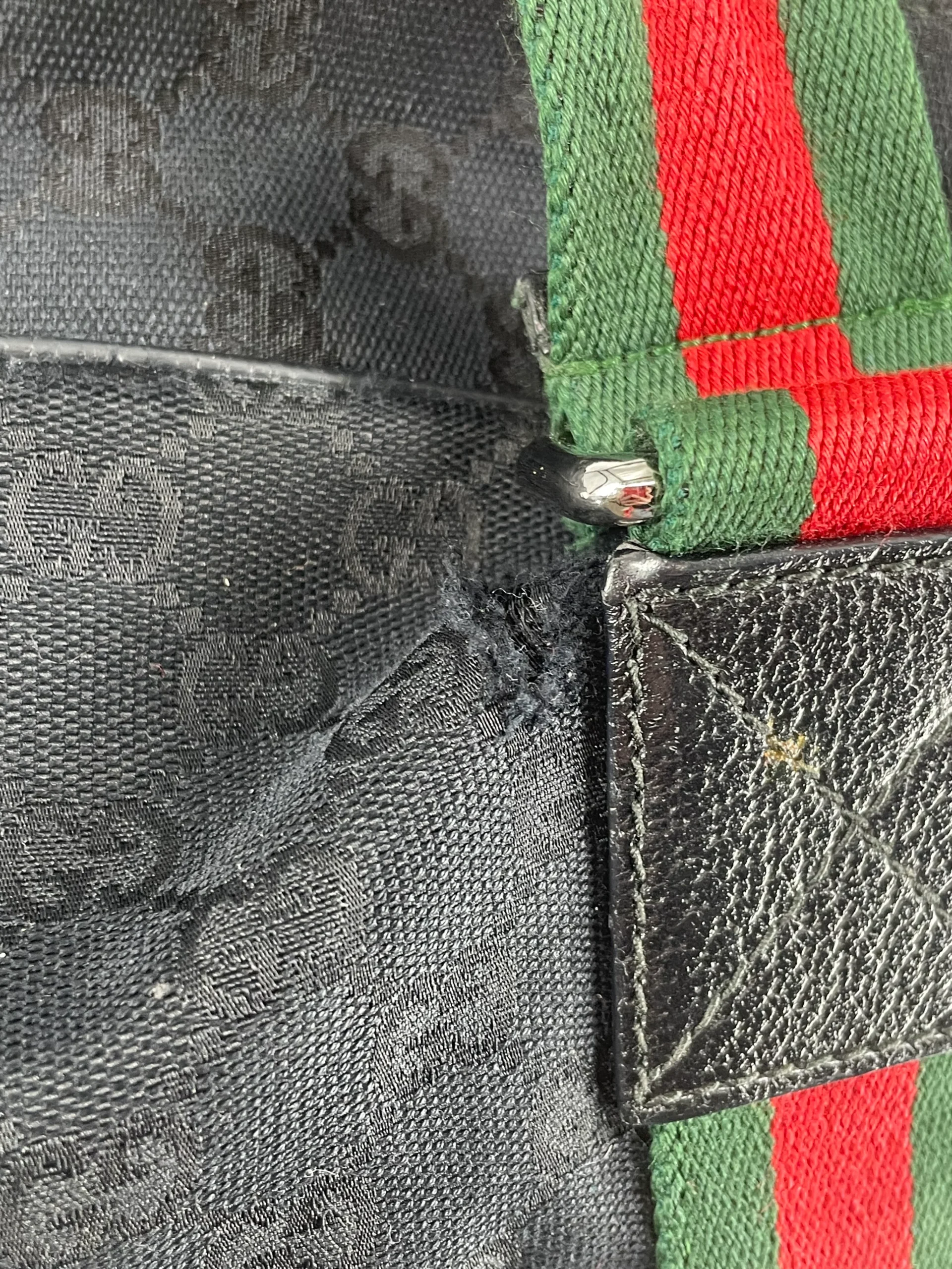 GUCCI/Hand Bag/Monogram/BLK/268174 493492