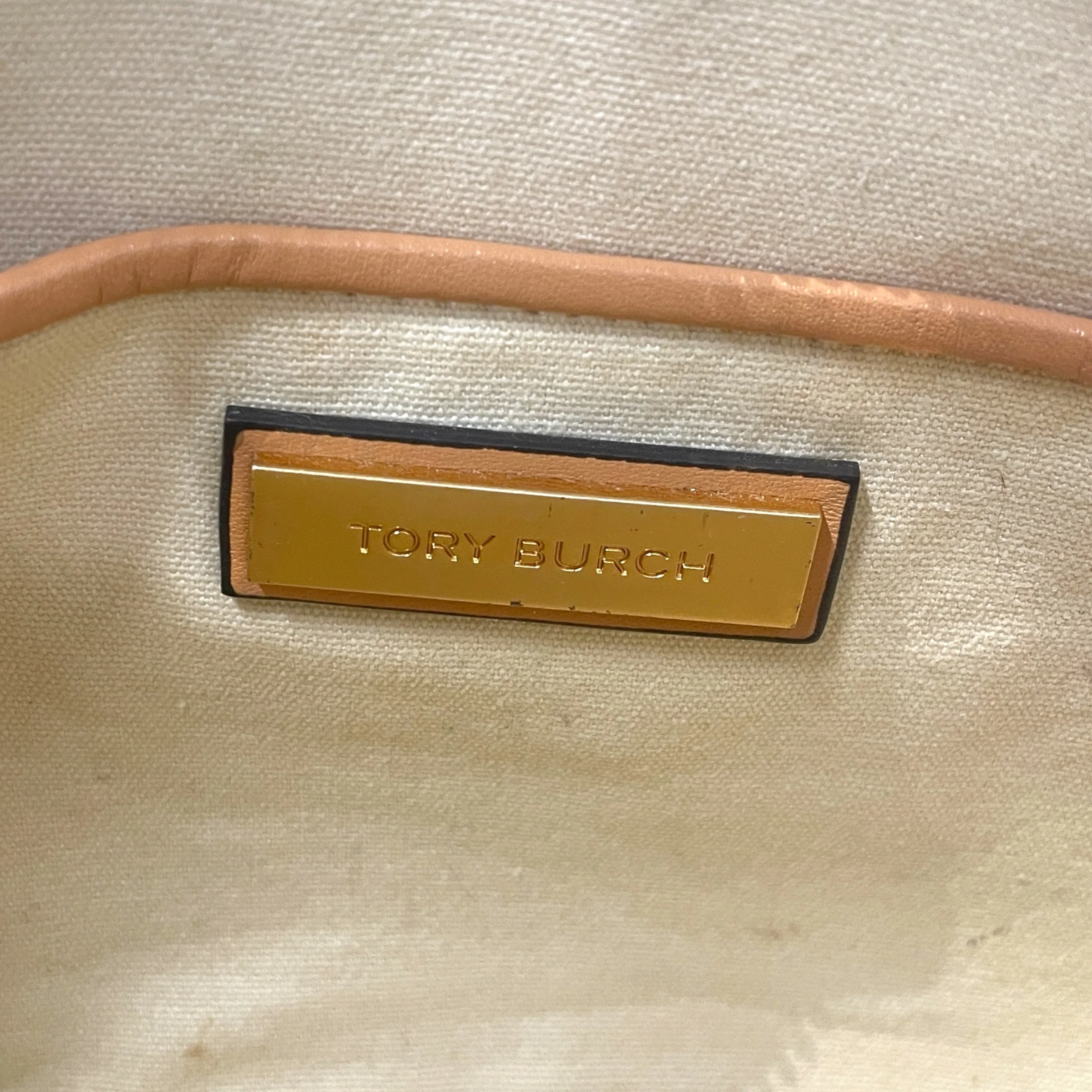 TORY BURCH/Cross Body Bag/Stripe/Leather/MLT/MCGRAW STIPE CAMERA BAG