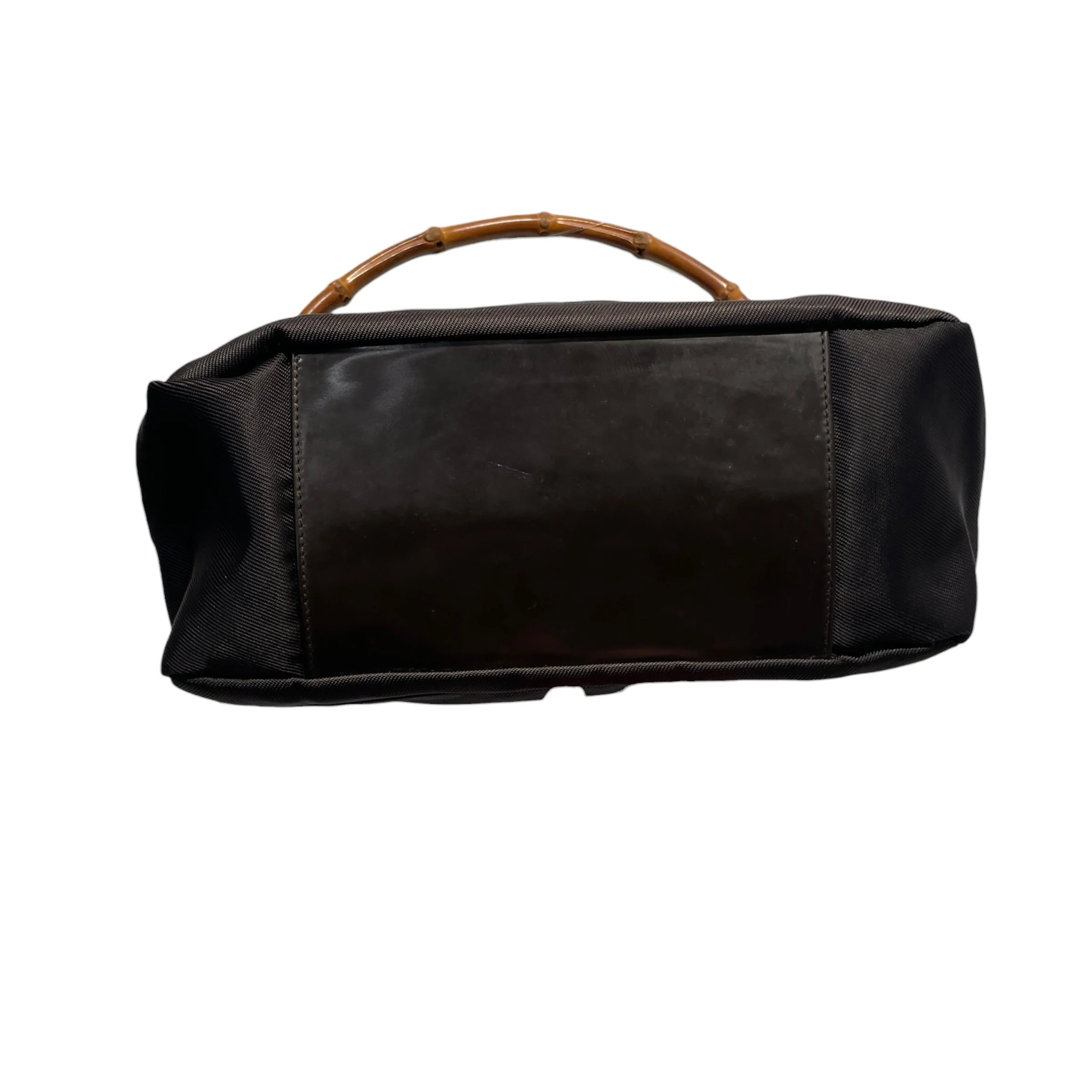 GUCCI/Cross Body Bag/Nylon/BRW/BAMBOO HANDLE"159"