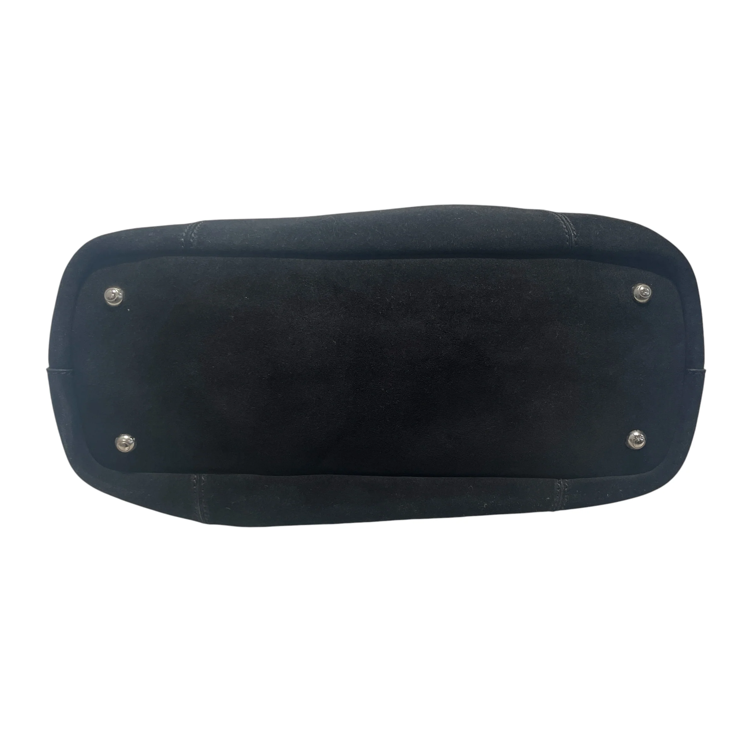 TOD'S/Hand Bag/Cotton/BLK/