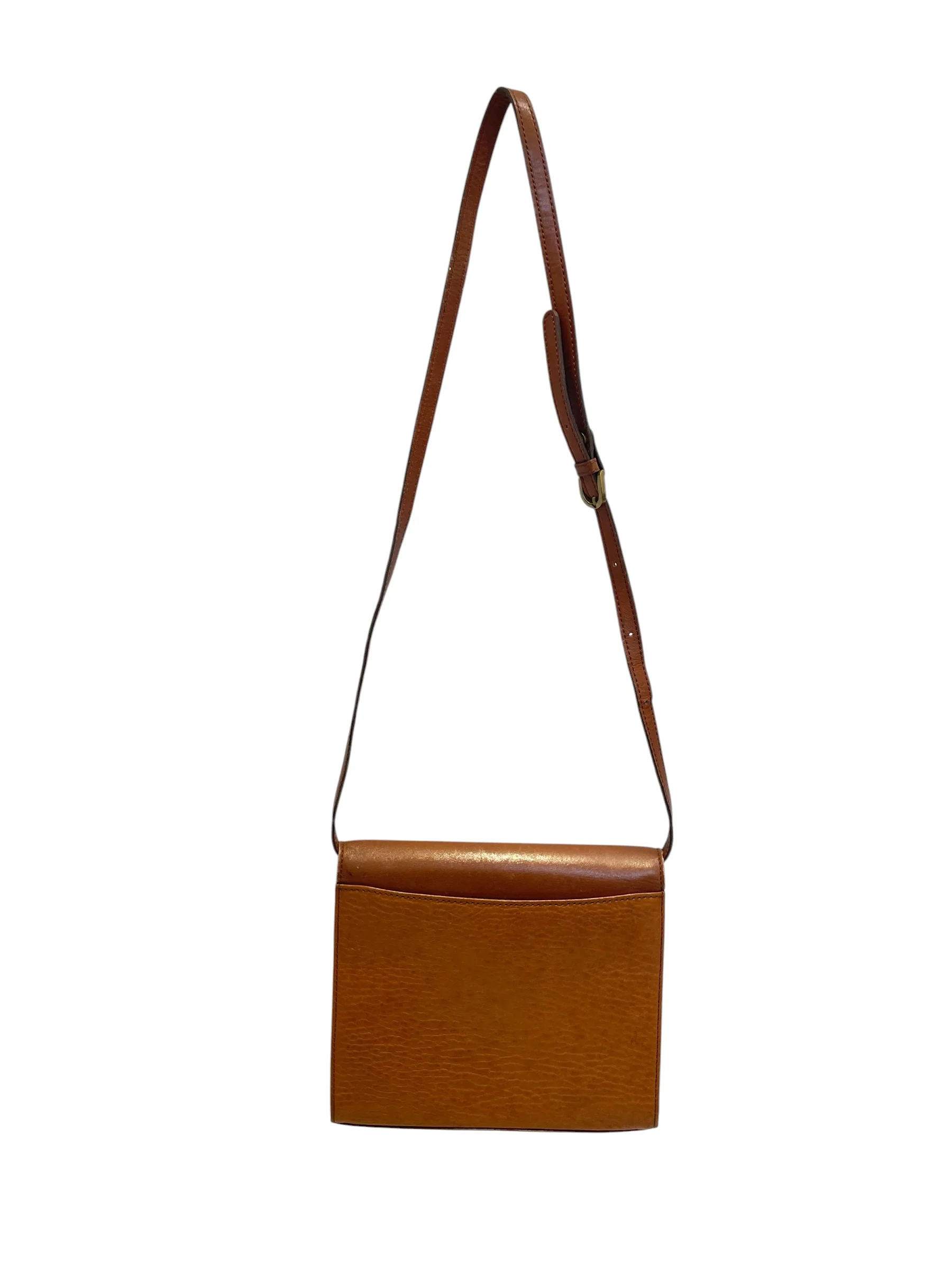 BURBERRYS/Bag/Leather/BRW/VINTAGE LIGHT BRW/GREY PLAID