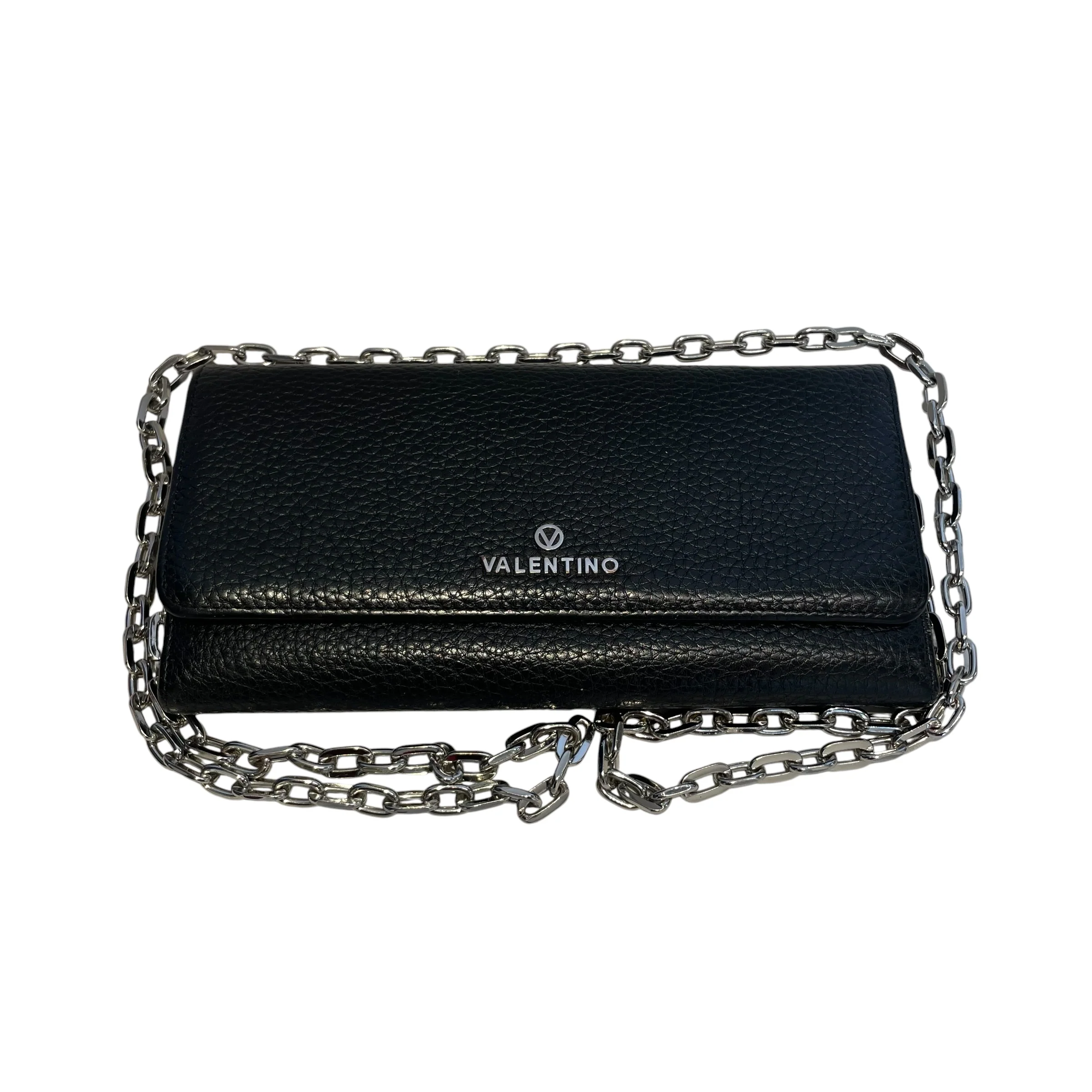 VALENTINO/Bag/Leather/BLK/LITTLE WALLET BAG