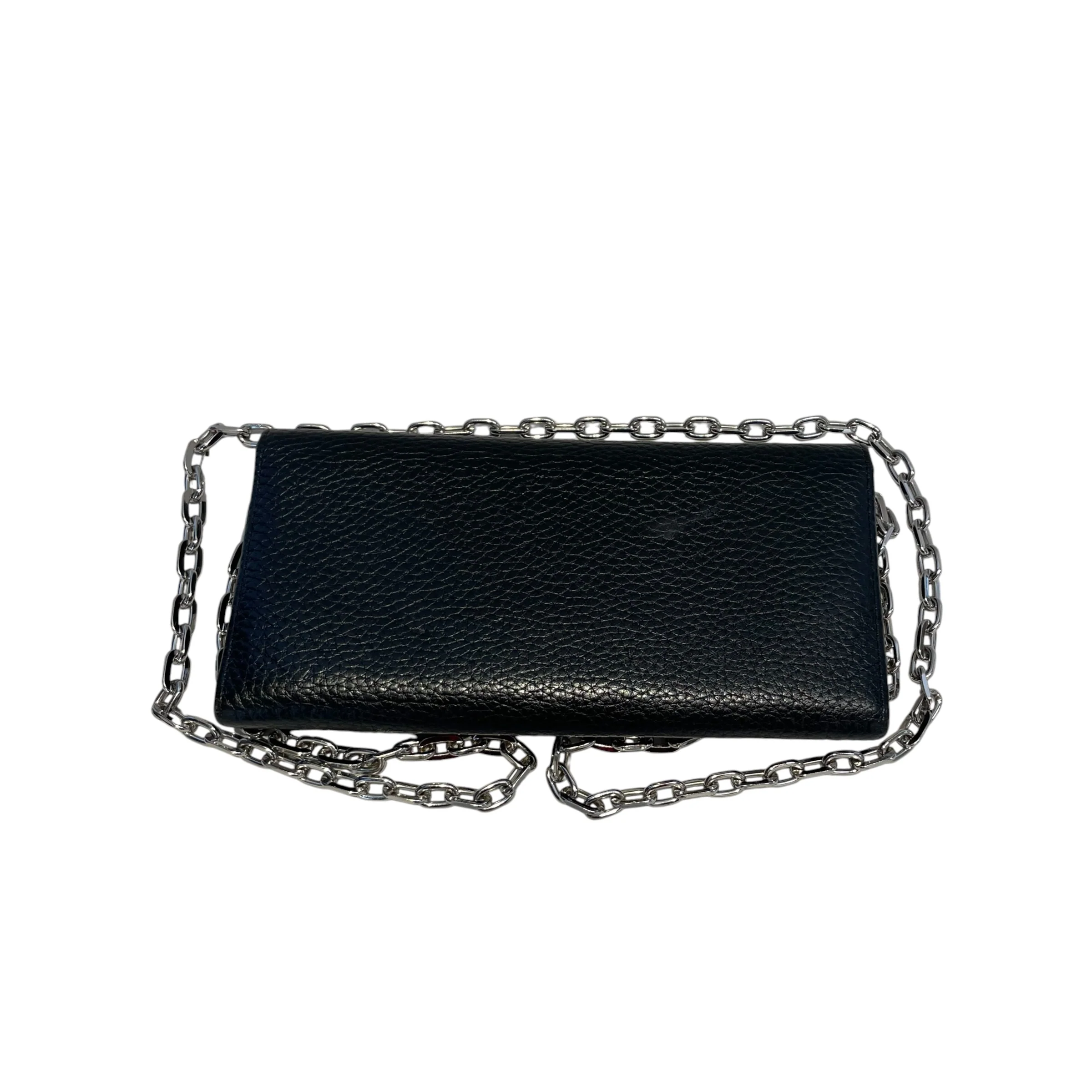VALENTINO/Bag/Leather/BLK/LITTLE WALLET BAG
