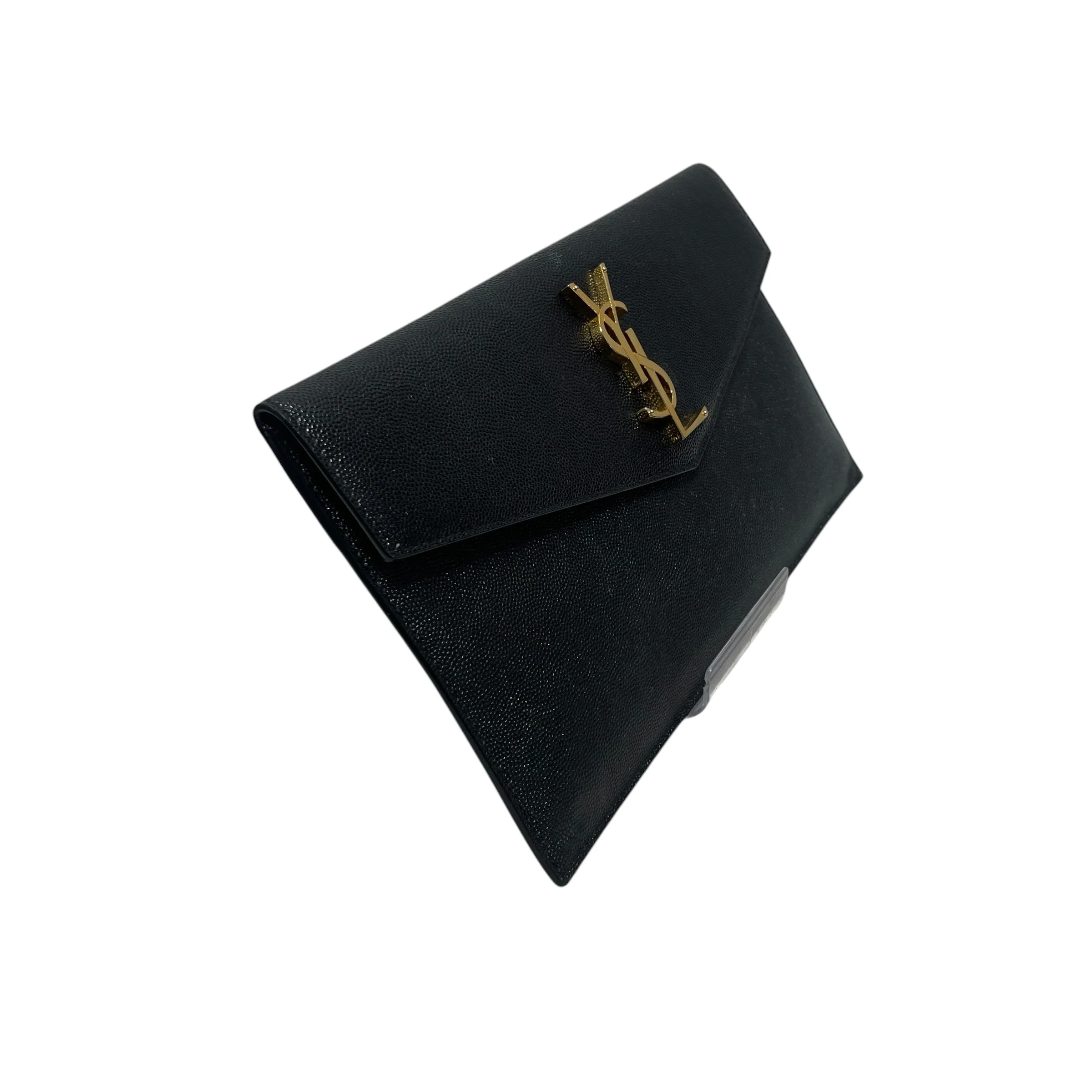 SAINT LAURENT/Clutch Bag/Leather/BLK/