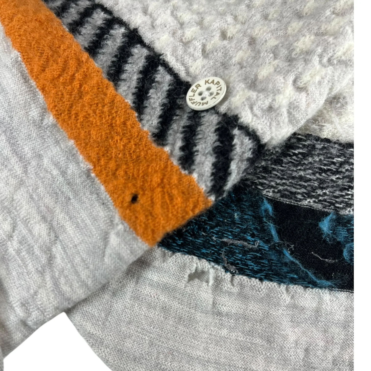 KAPITAL/Scarf/All Over Print/Wool/MLT/stars and swirls