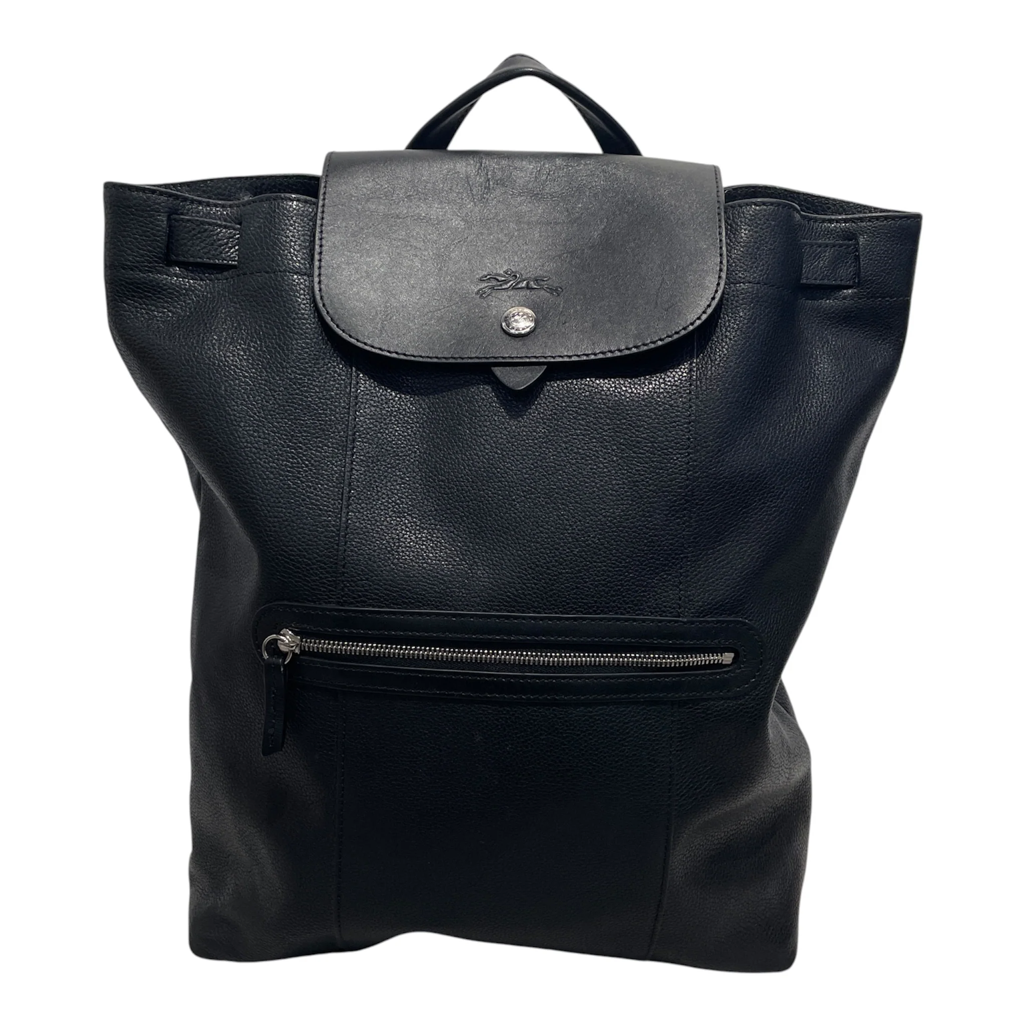 LONGCHAMP/Bag/Leather/BLK/
