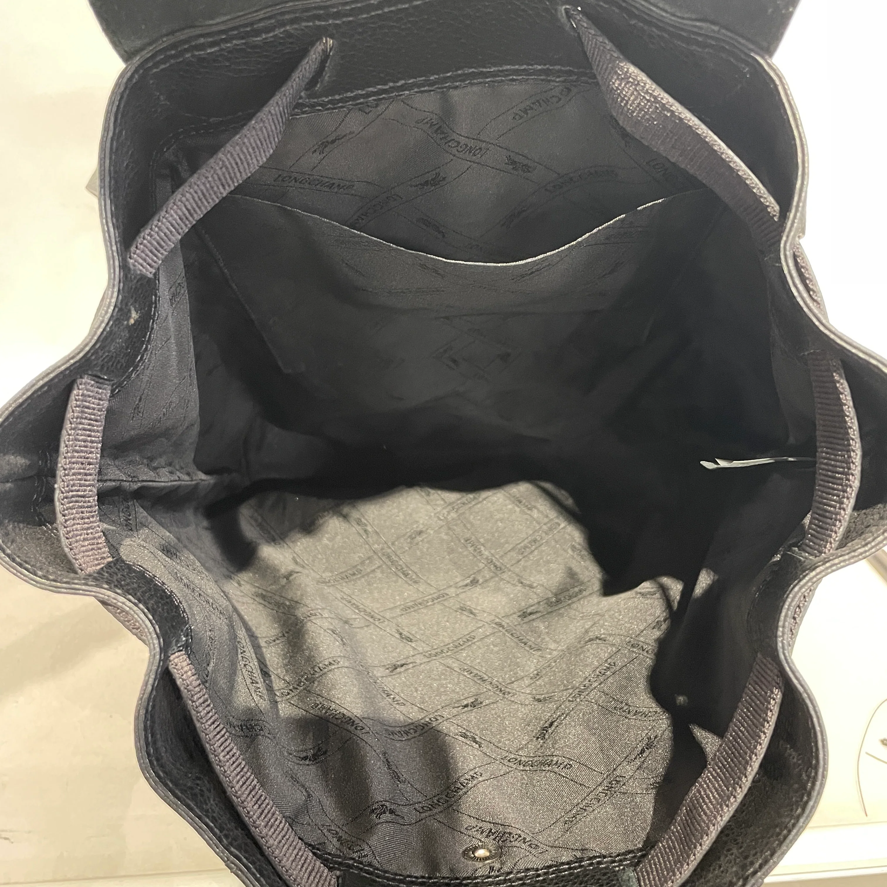 LONGCHAMP/Bag/Leather/BLK/