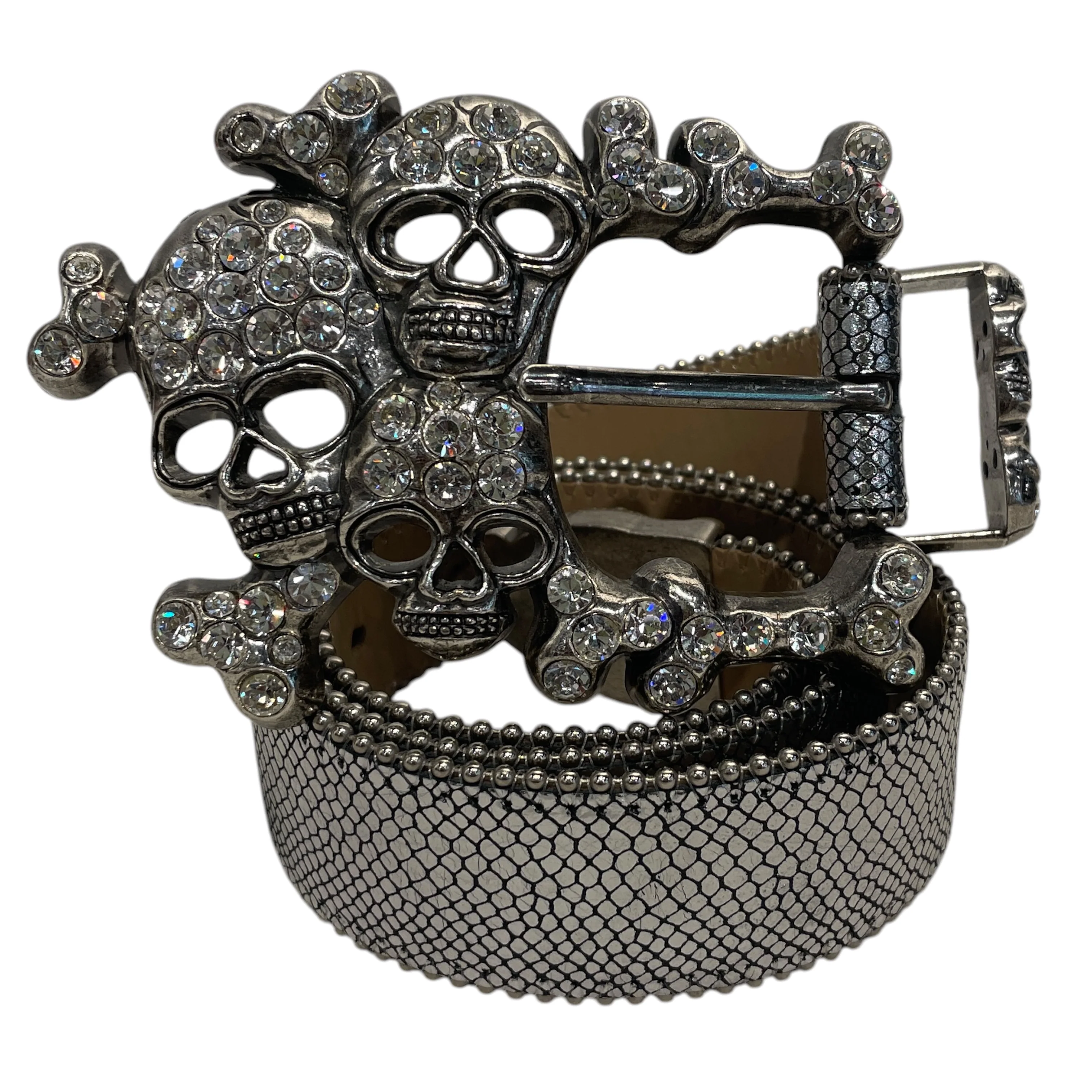 b.b.simon/Belt/Leather/SLV/