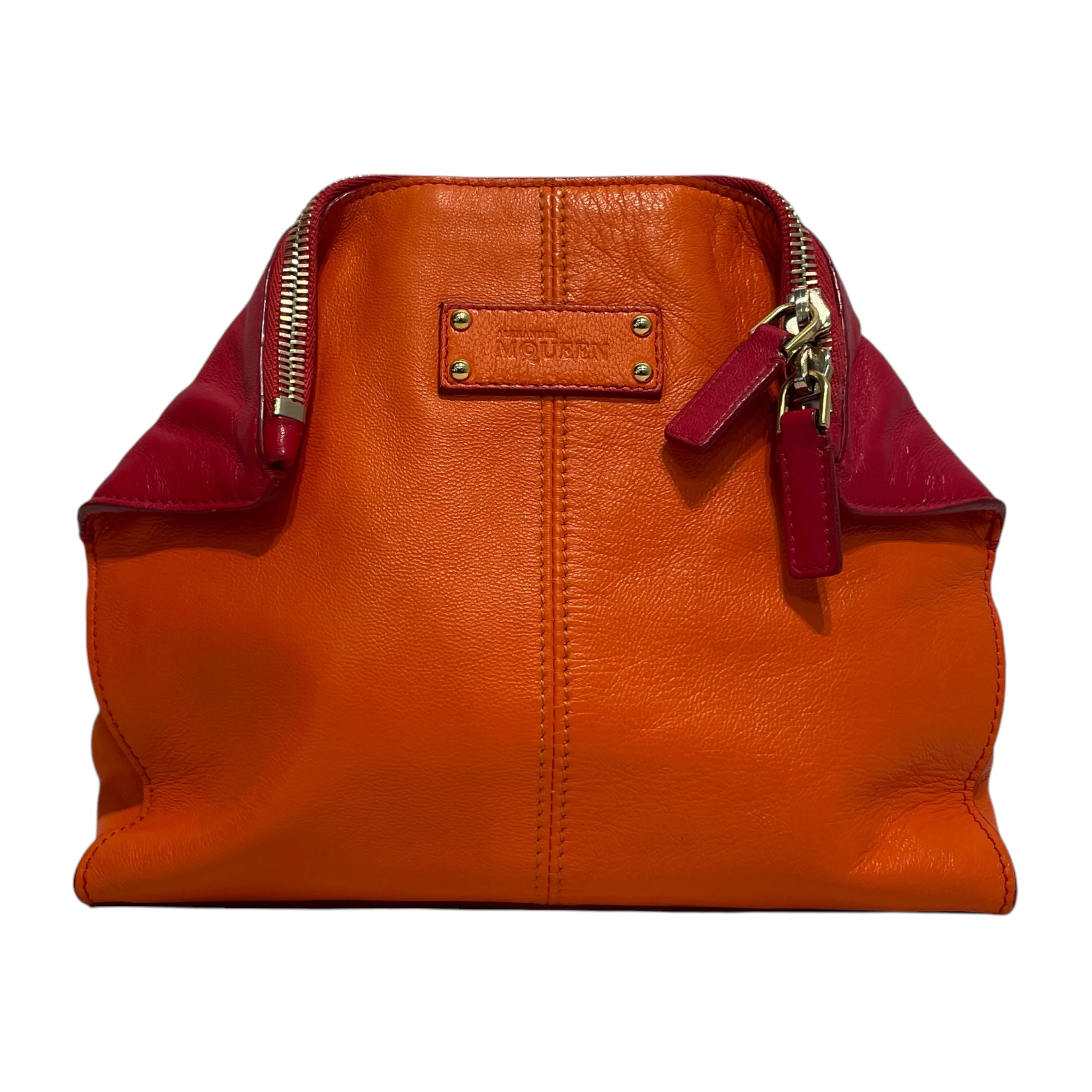 Alexander McQueen/Pouch/Leather/ORN/CLUTCH POUCH