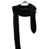 Rick Owens/Scarf/Cotton/BLK/SS18 SISYPHUS