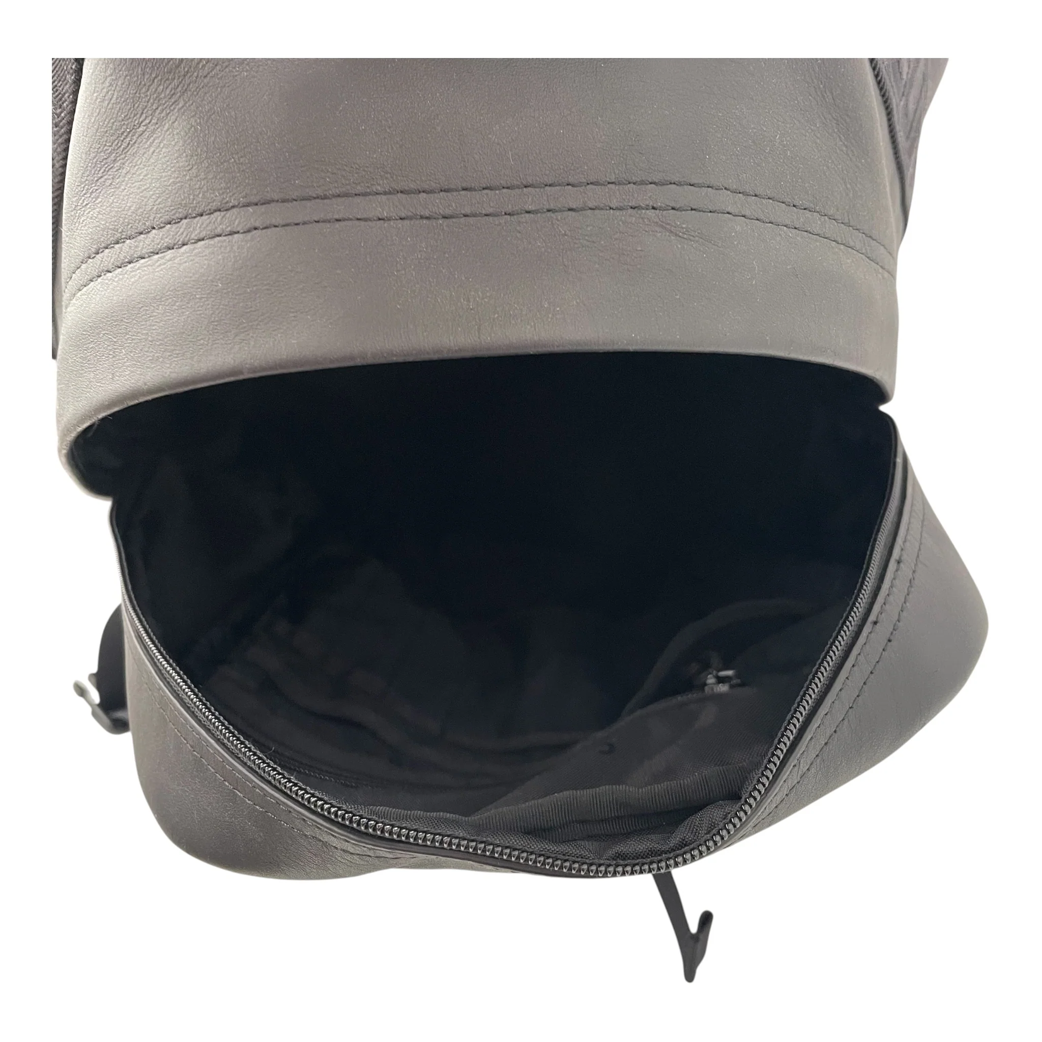Supreme/Backpack/Leather/BLK/