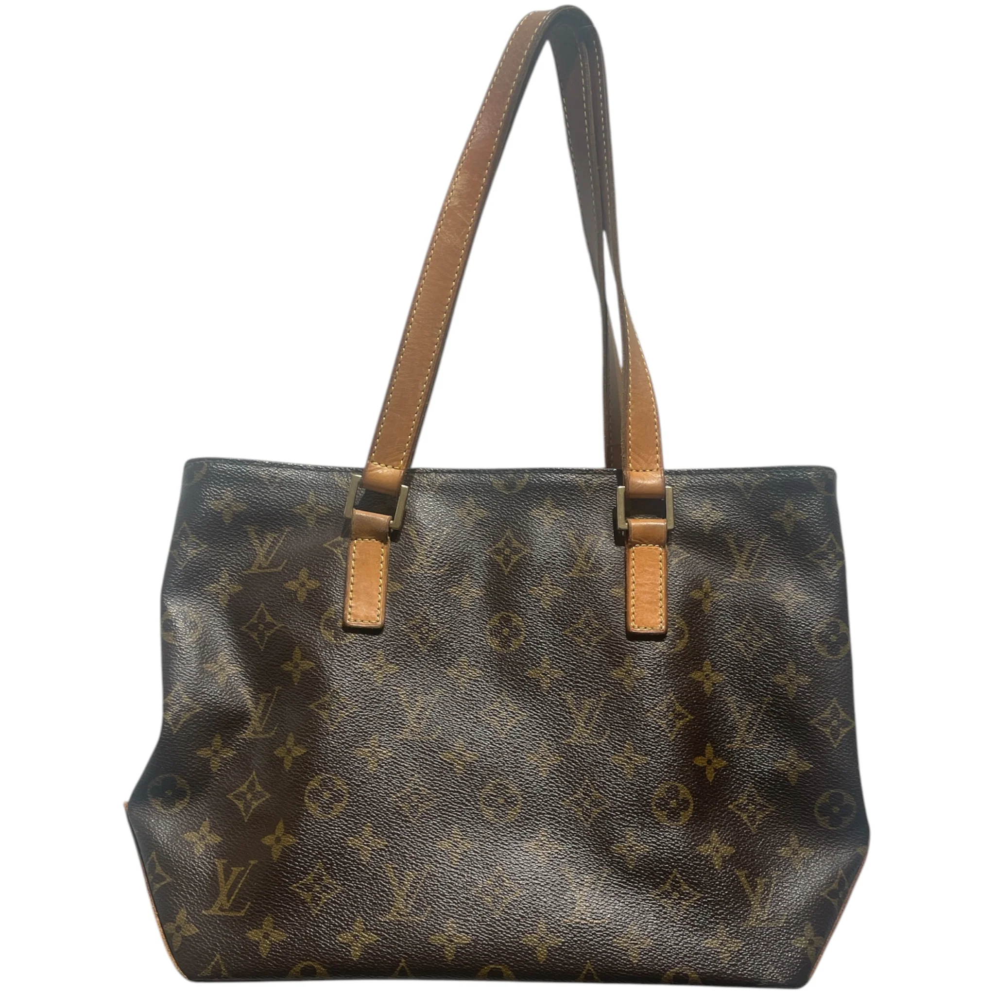 LOUIS VUITTON/Tote Bag/Monogram/Leather/BRW/Cabas piano
