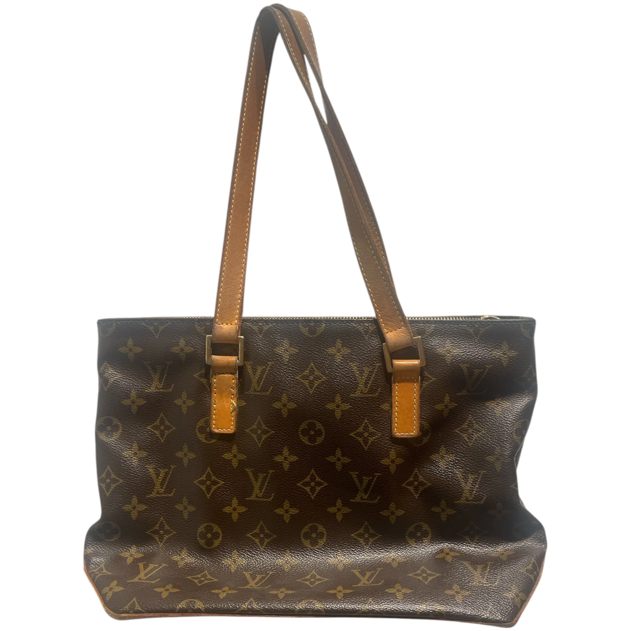 LOUIS VUITTON/Tote Bag/Monogram/Leather/BRW/Cabas piano