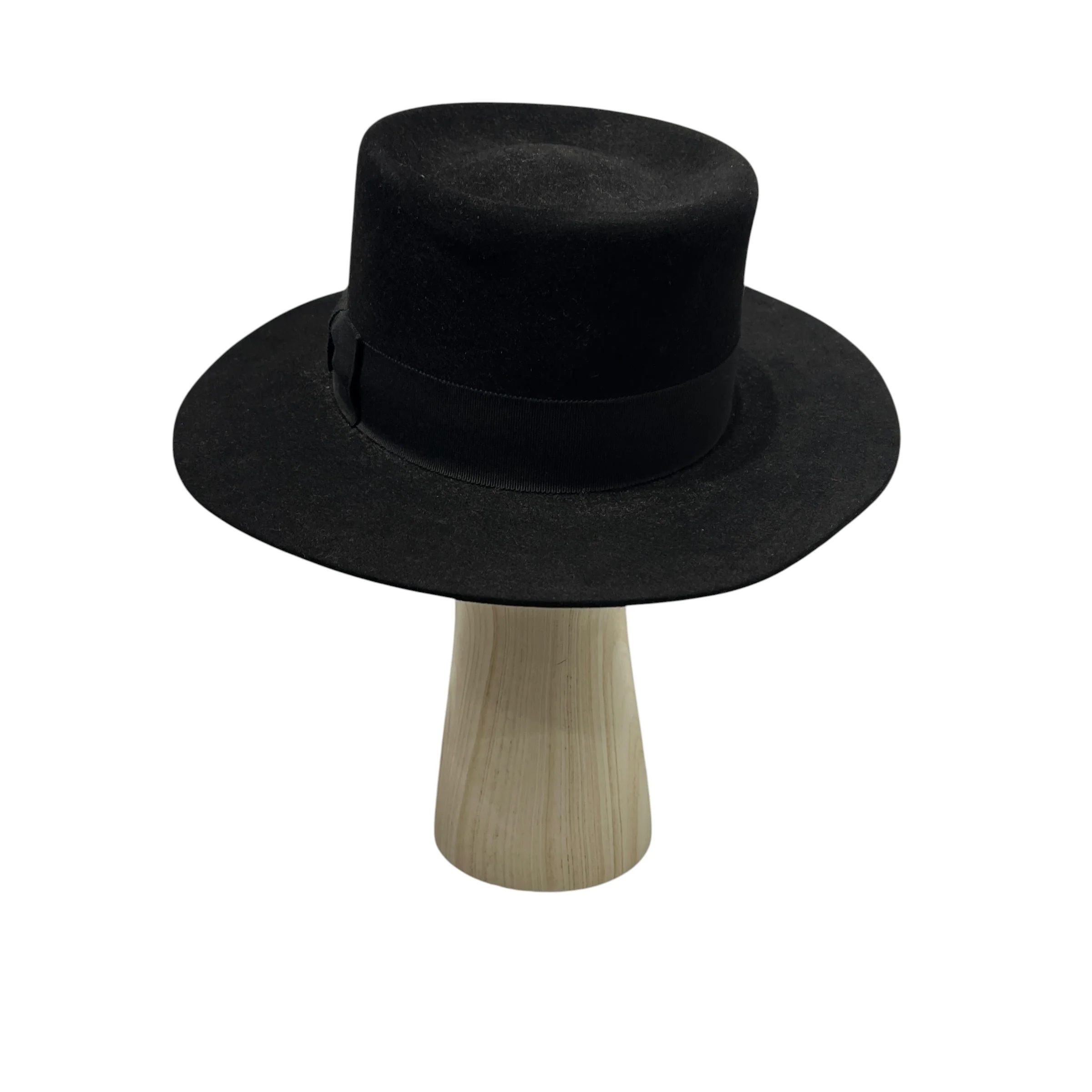 SAINT LAURENT/Hat/BLK/RABBIT FELT