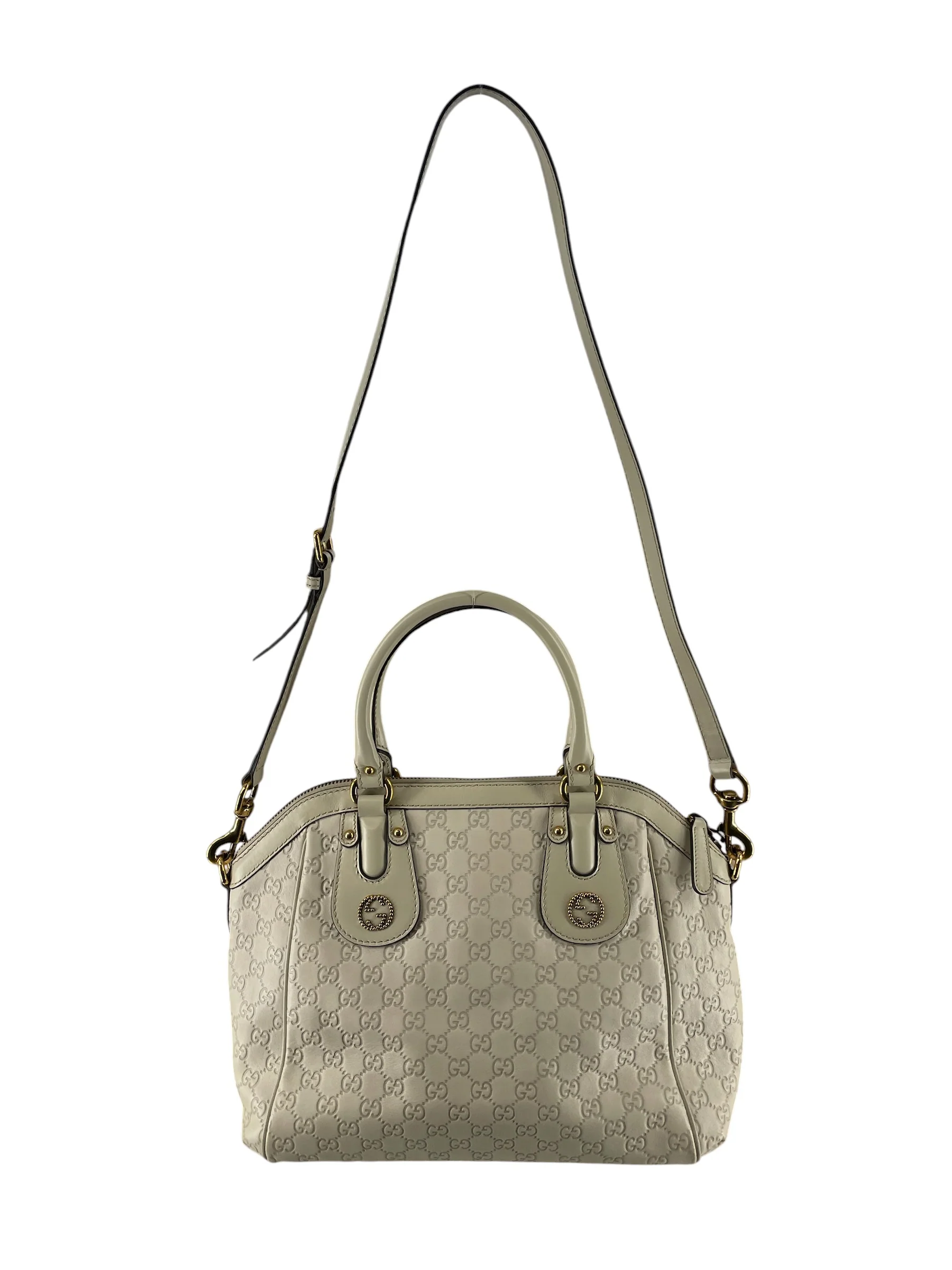GUCCI/Bag/Monogram/Leather/WHT/282299 486628