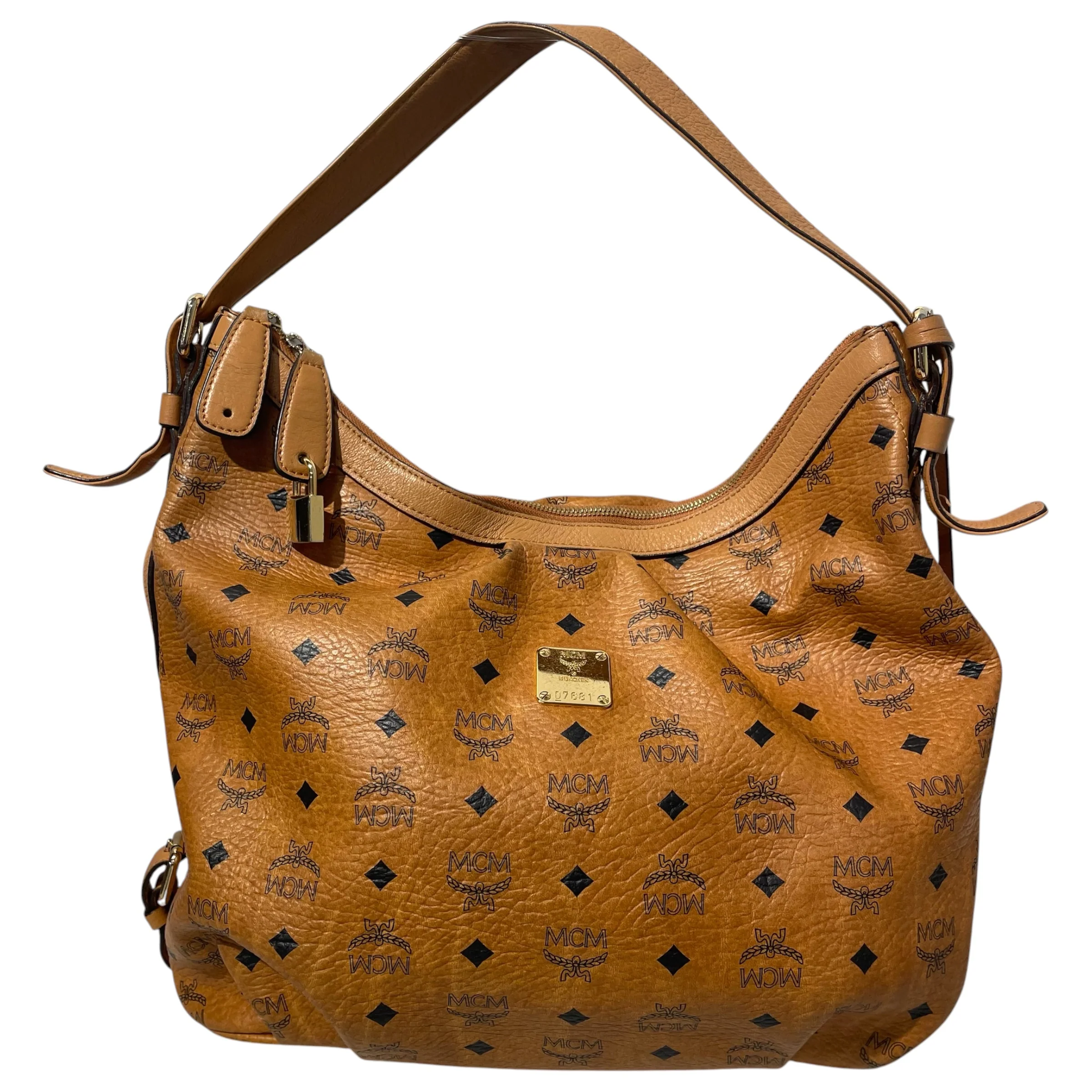 MCM/Tote Bag/Monogram/Leather/CML/D7681