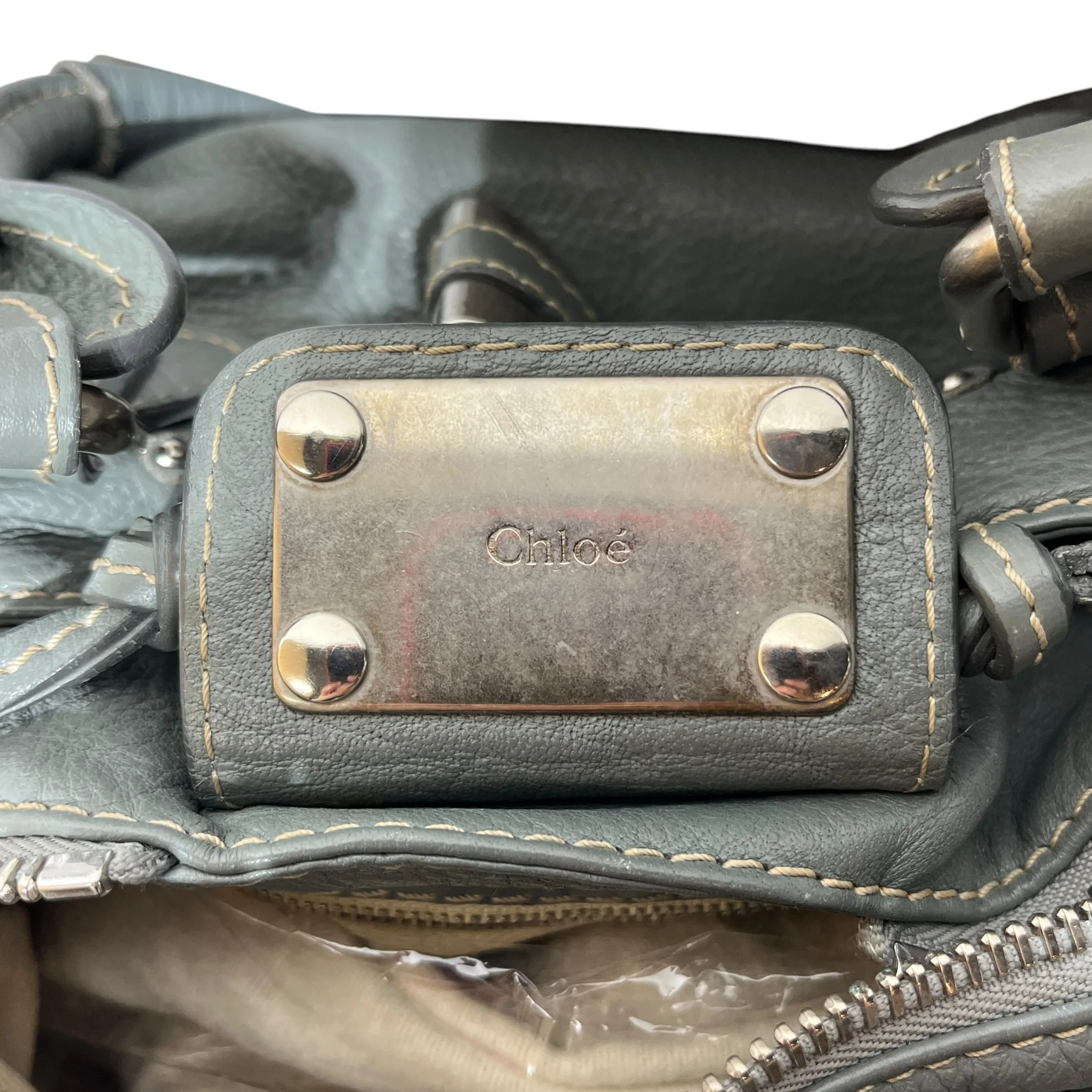 Chloe/Hand Bag/Leather/GRN/PADDINGTON