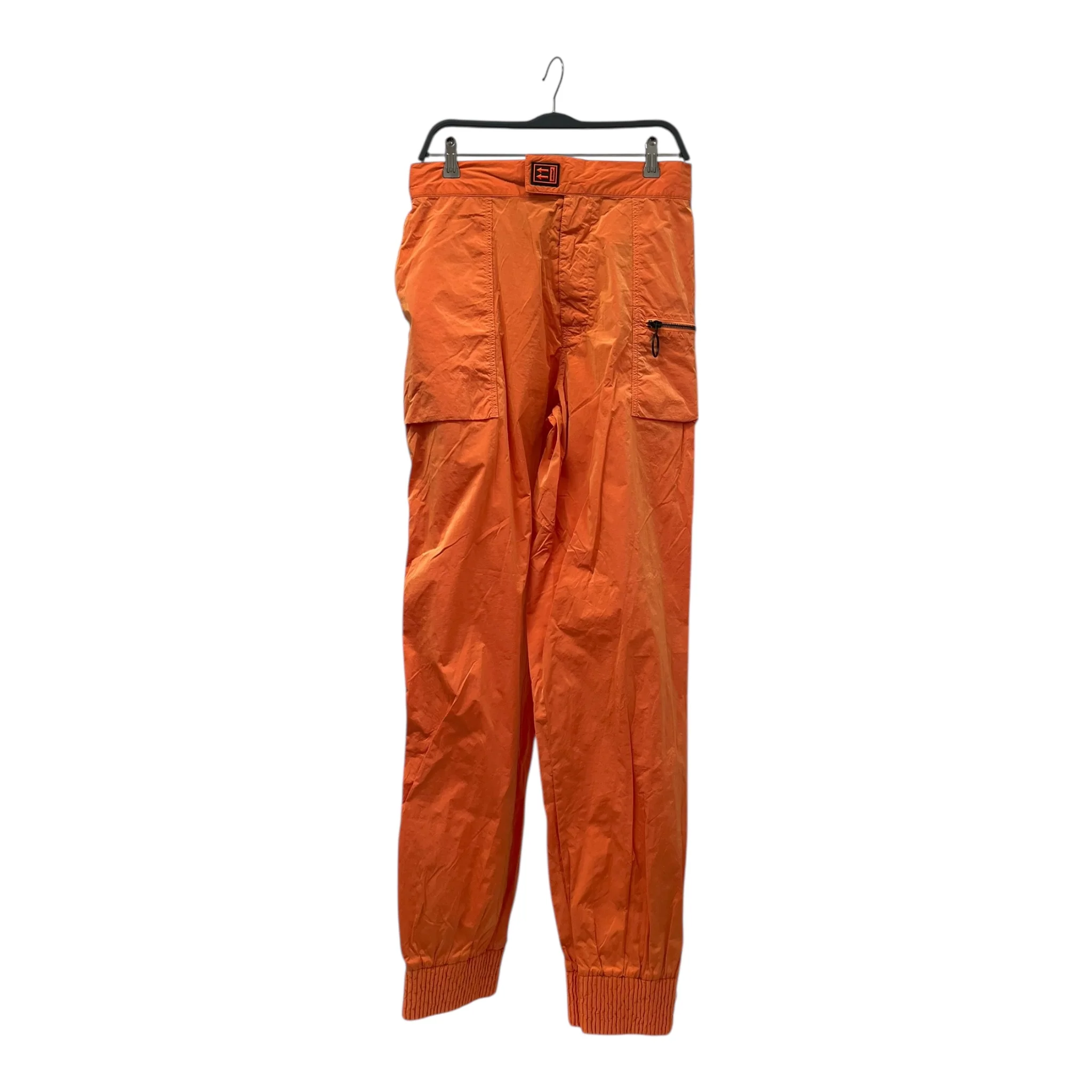 OFF-WHITE/Pants/XL/Nylon/ORN/SIDE TAPE LOGO