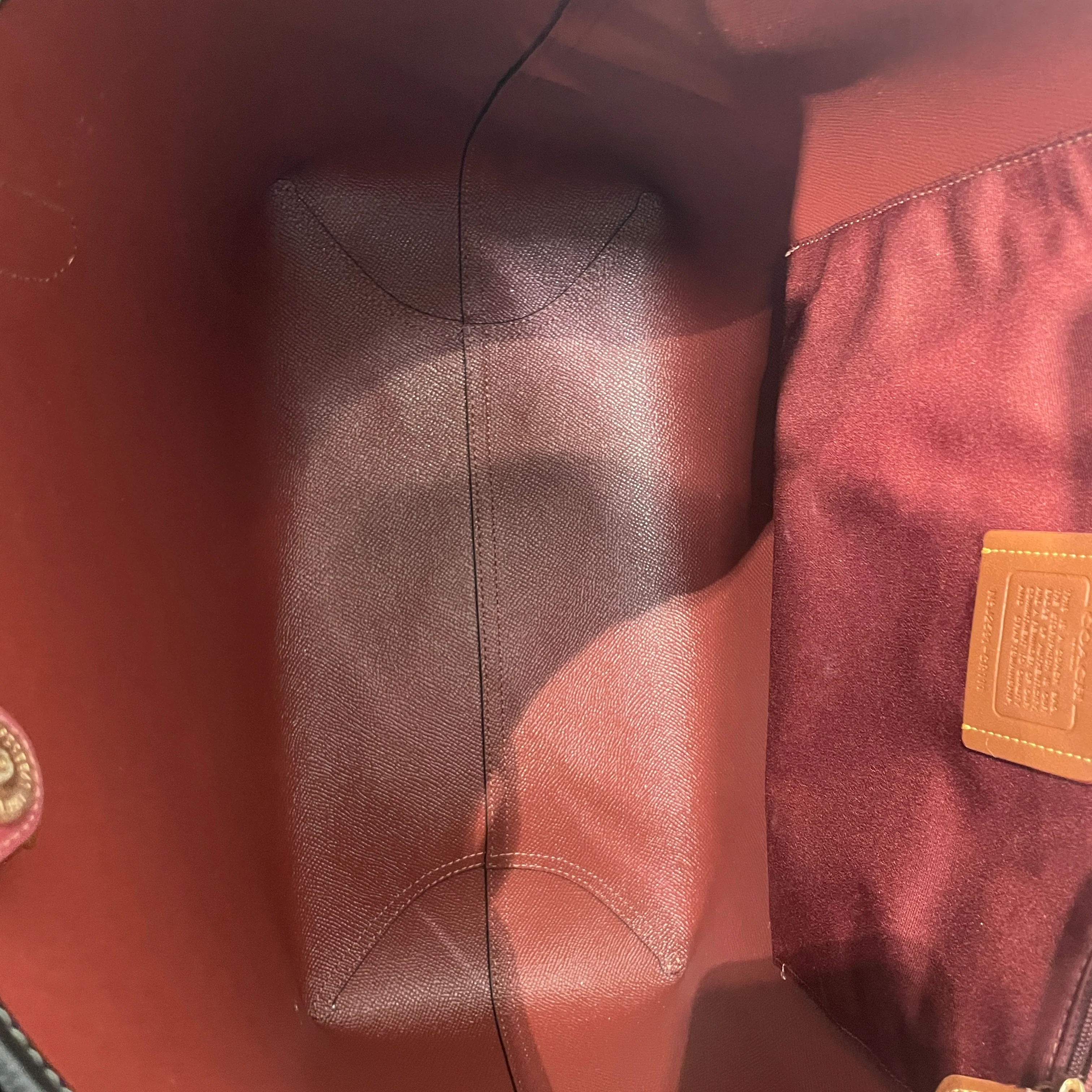 COACH/Tote Bag/Leather/BLK/CITY TOTE BAG
