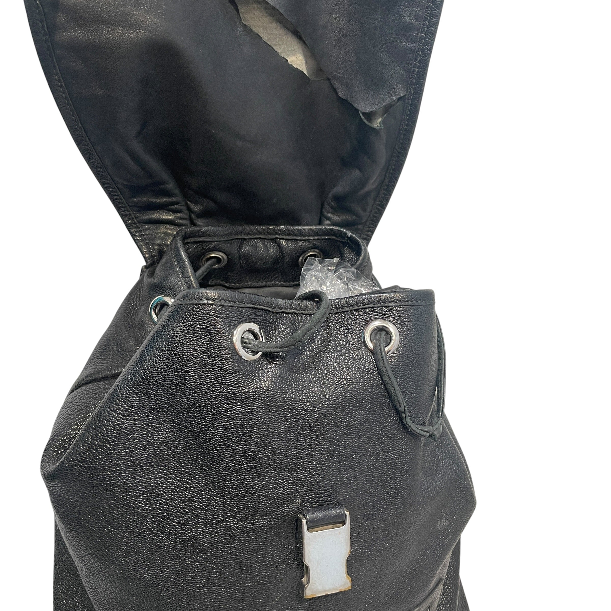 BALENCIAGA/Backpack/Leather/BLK/Motocross City Backpack