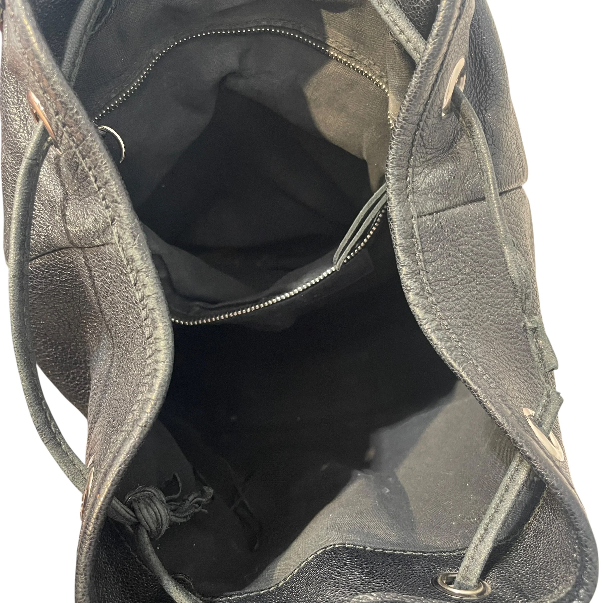 BALENCIAGA/Backpack/Leather/BLK/Motocross City Backpack