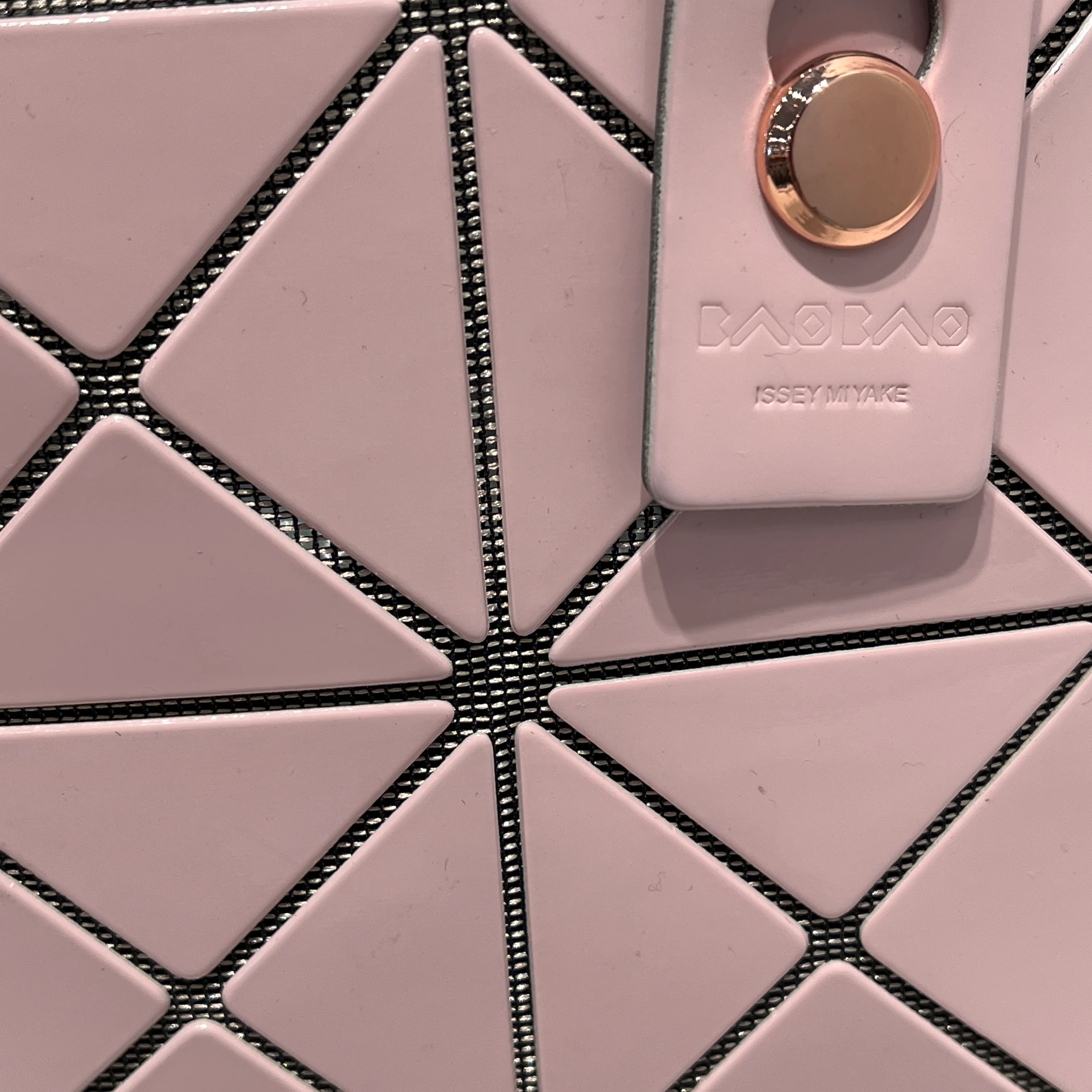 BAO BAO ISSEY MIYAKE/Hand Bag/PNK/carat top handle mini