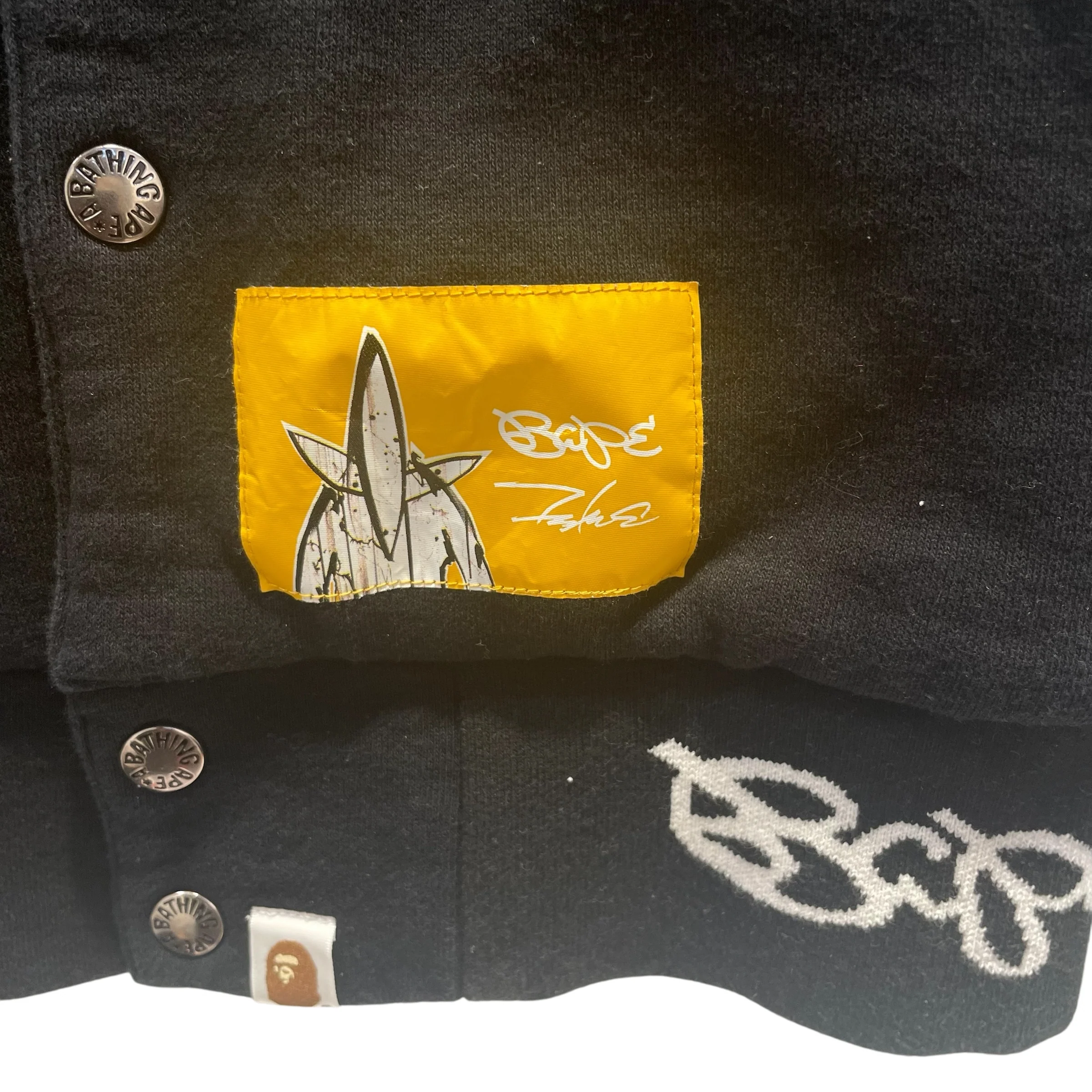 175-a-bathing-ape-jacket-l-cotton-blk-bape-jkt-patches-flag-3.webp A BATHING APE/Jacket/L/Cotton/BLK/BAPE JKT PATCHES FLAG
