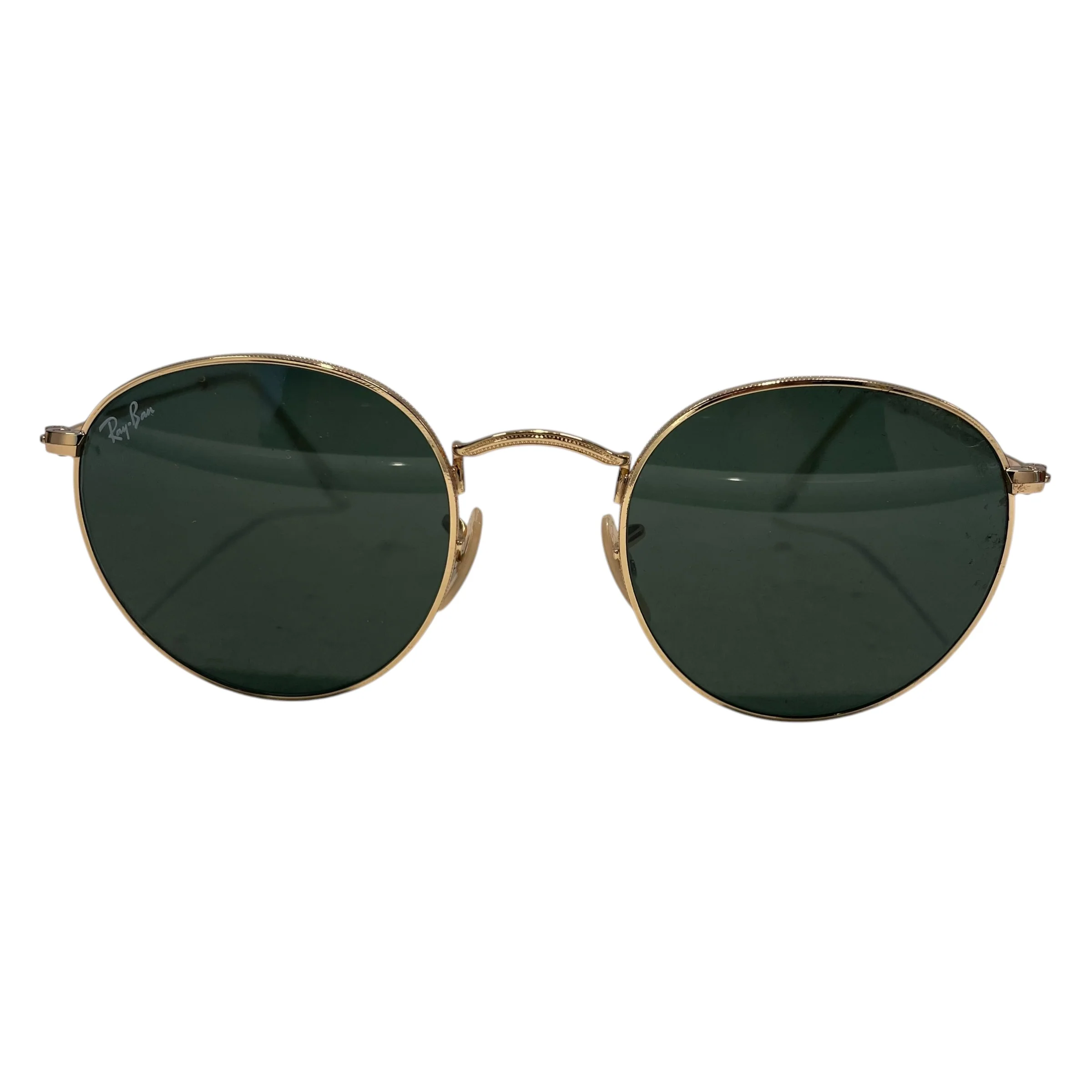 Ray-Ban/Sunglasses/Metal/BLK/ROUND METAL SUNGLASSES