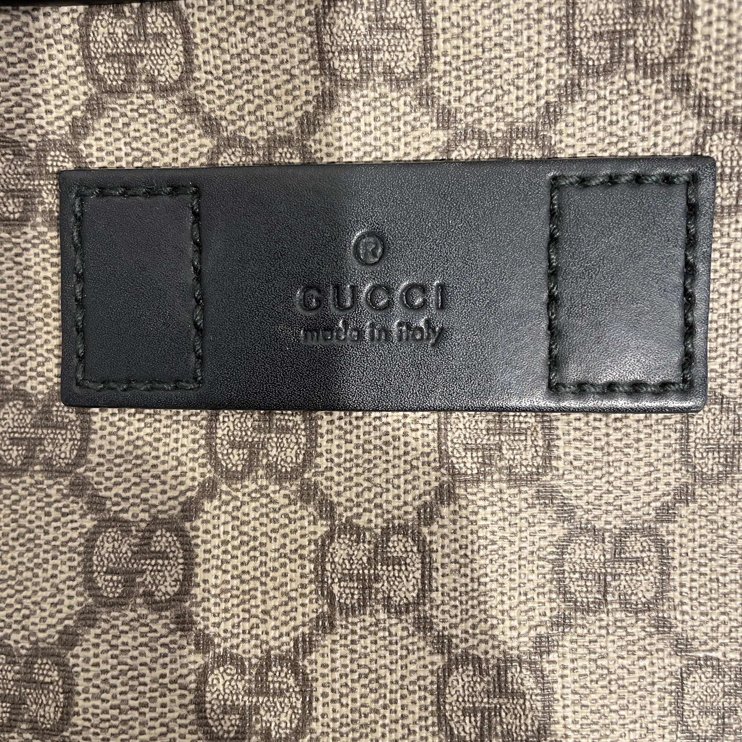 GUCCI/Cross Body Bag/KHK/missing pull tab