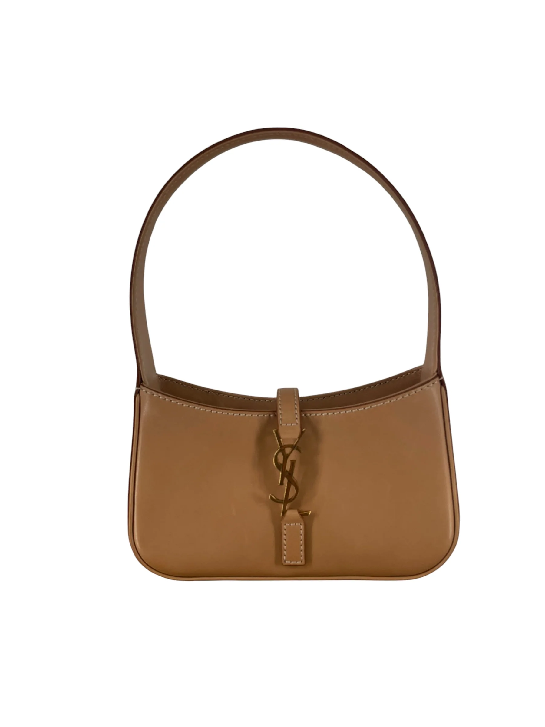 SAINT LAURENT/Hand Bag/Leather/BEG/YSL710316 0522
