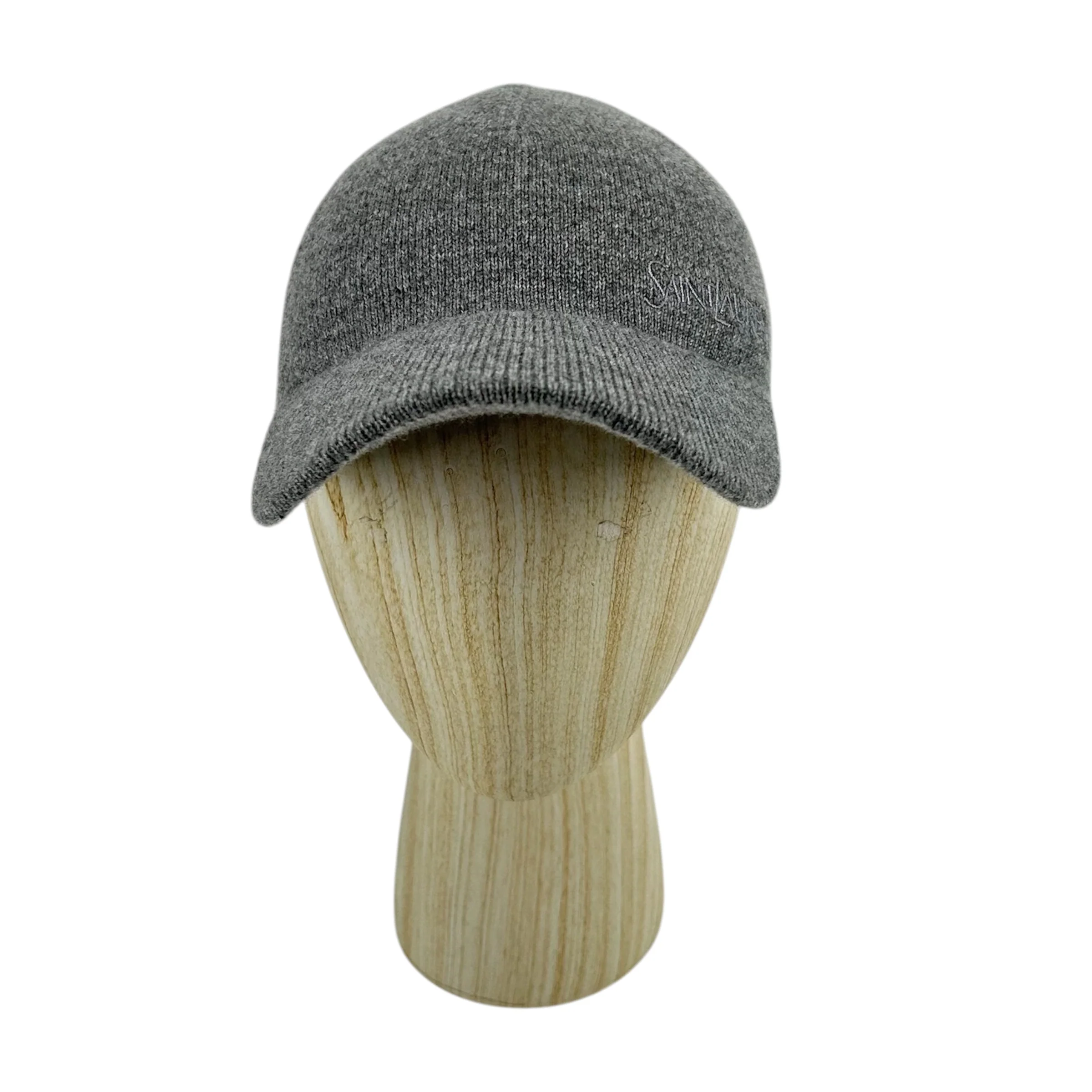 SAINT LAURENT/Cap/OS/Cotton/GRY/beanie hat