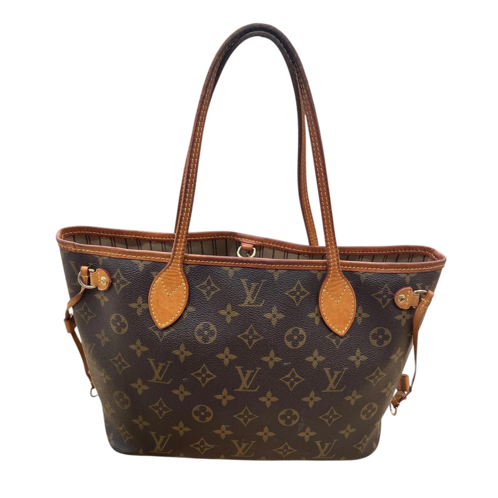 LOUIS VUITTON/Tote Bag/Monogram/Leather/BRW/Entrupy: JHHYBM9